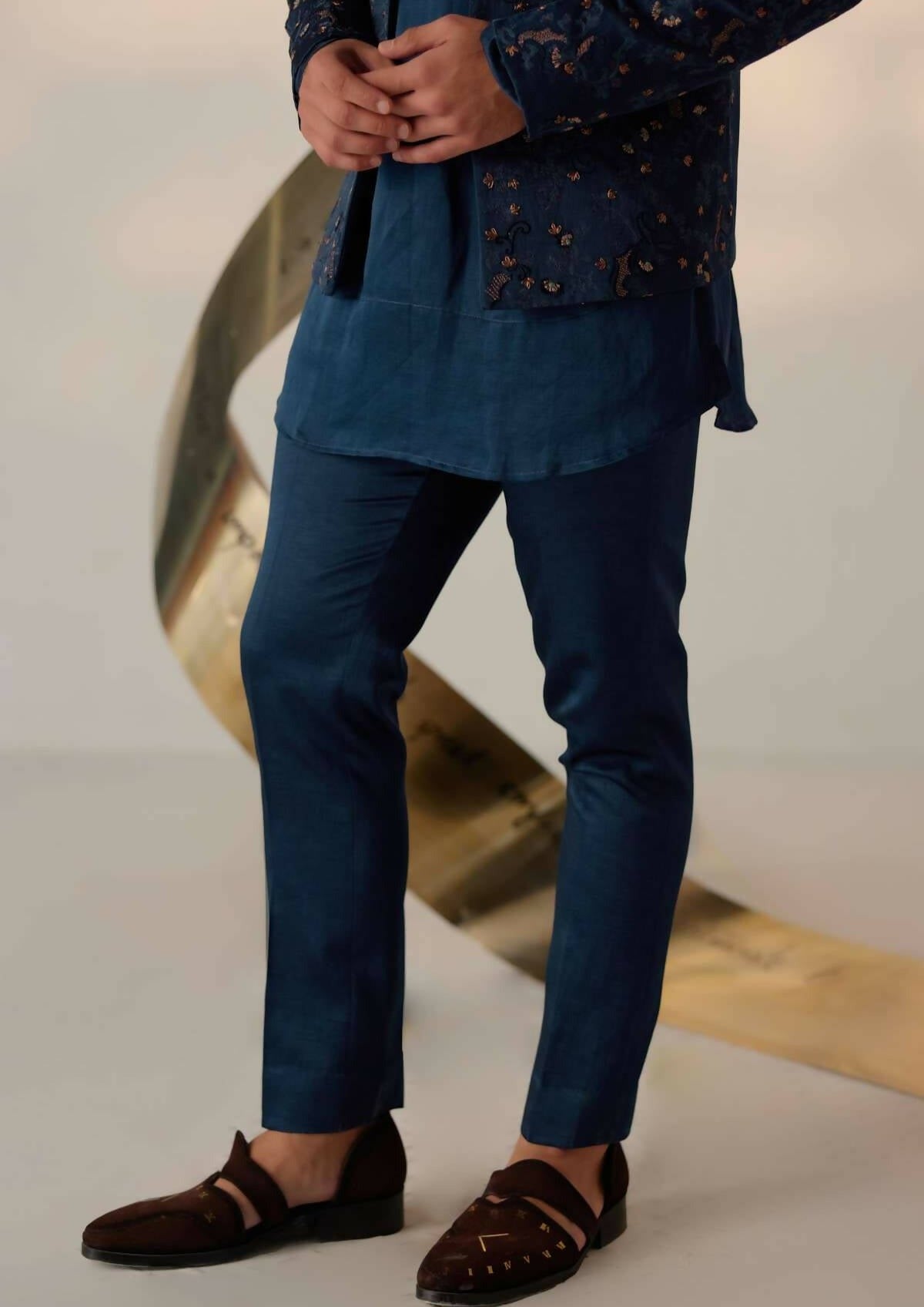 Beryl Blue Short Jacket