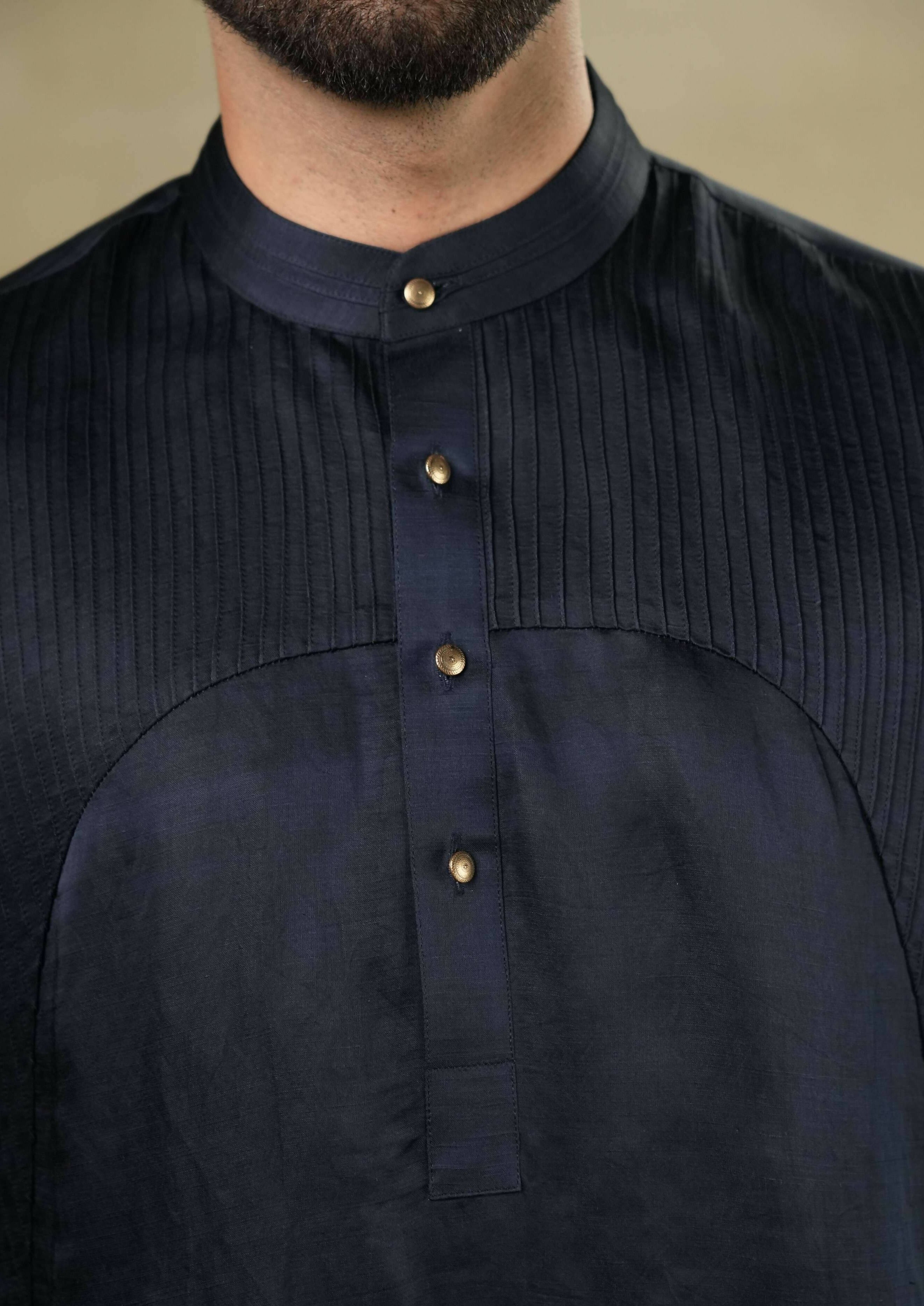 Midnight Rose Short Kurta Set
