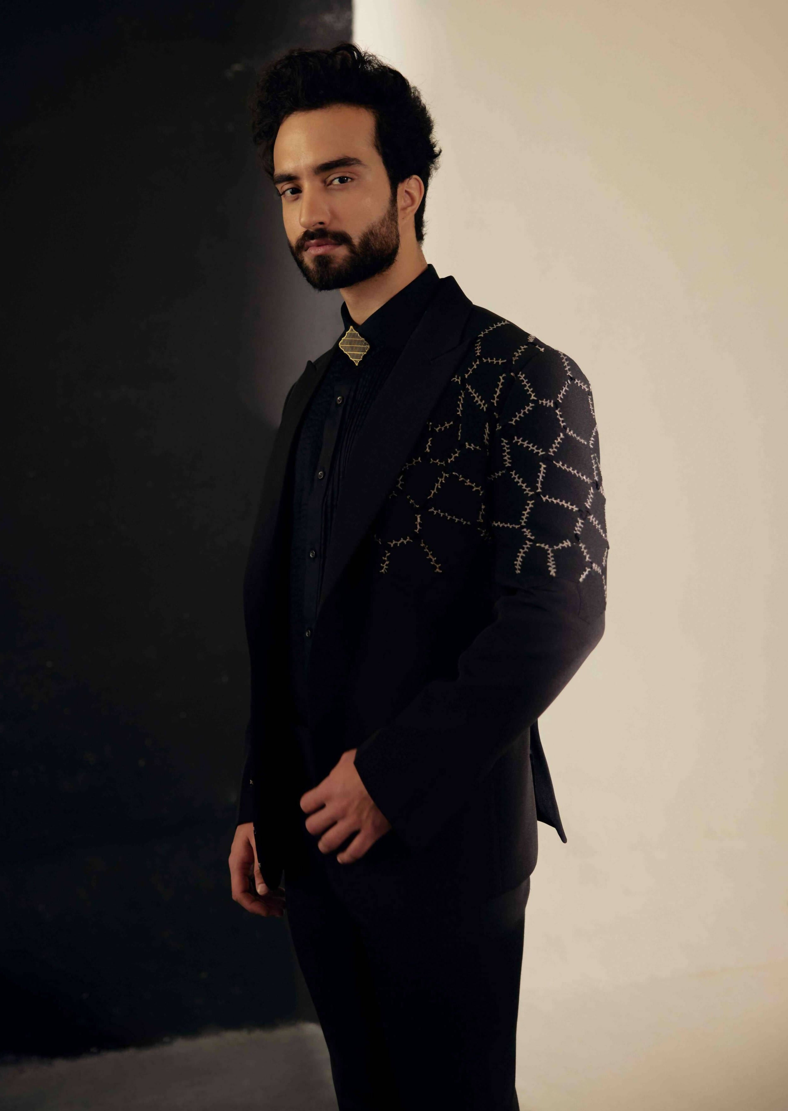 Rhombus Tuxedo Set