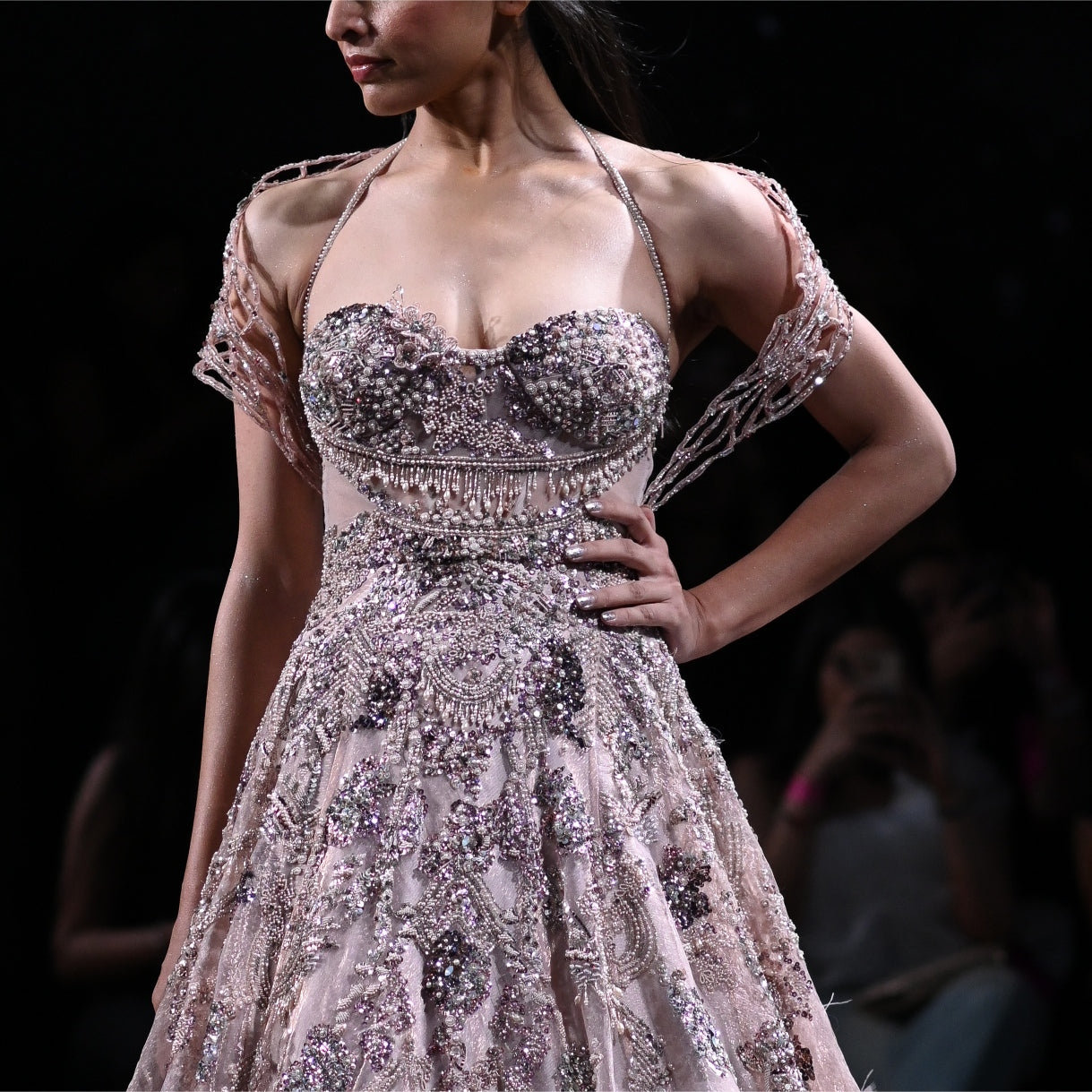 Aris Bridal Tissue Gown