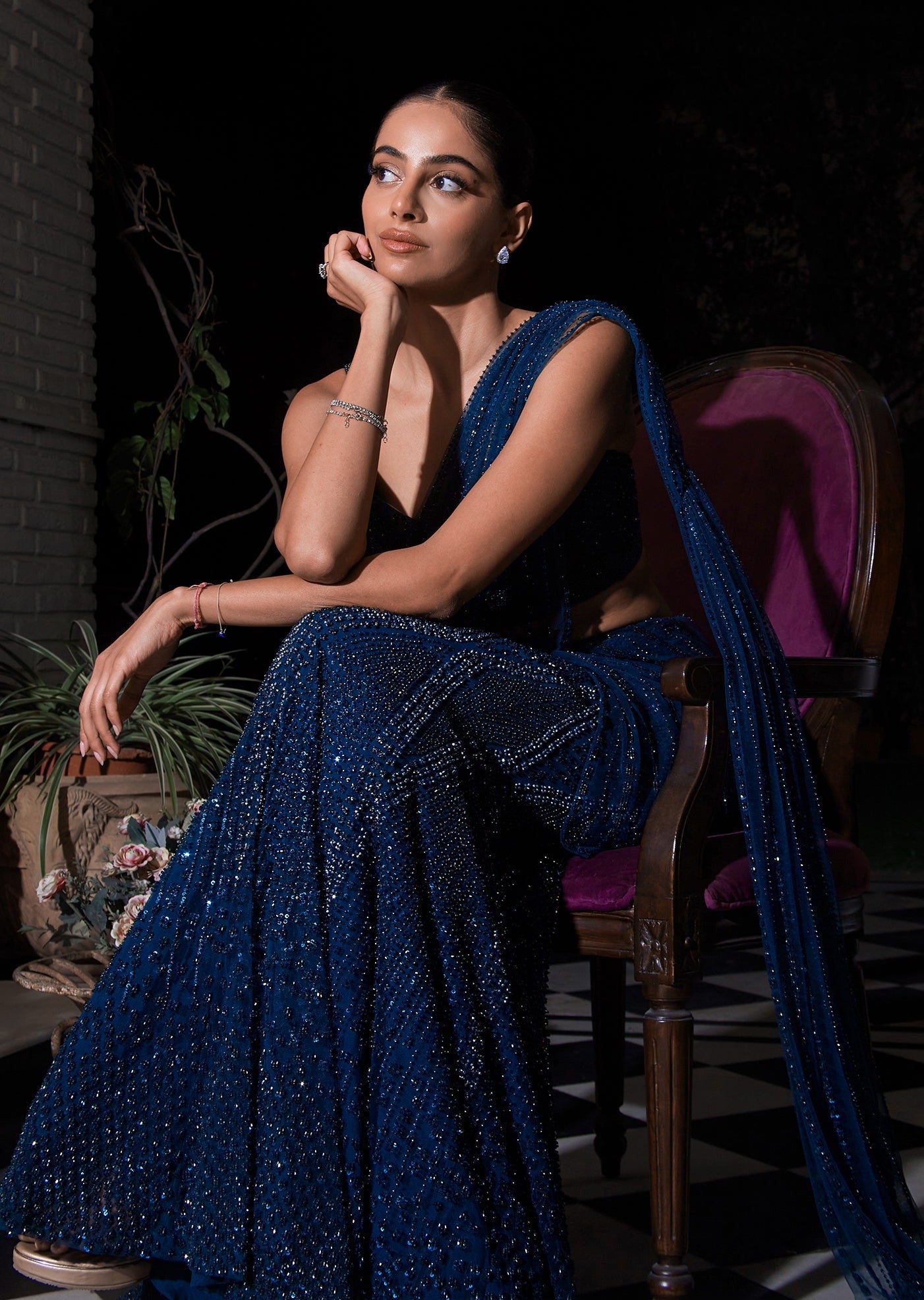 Azura Draped Sari