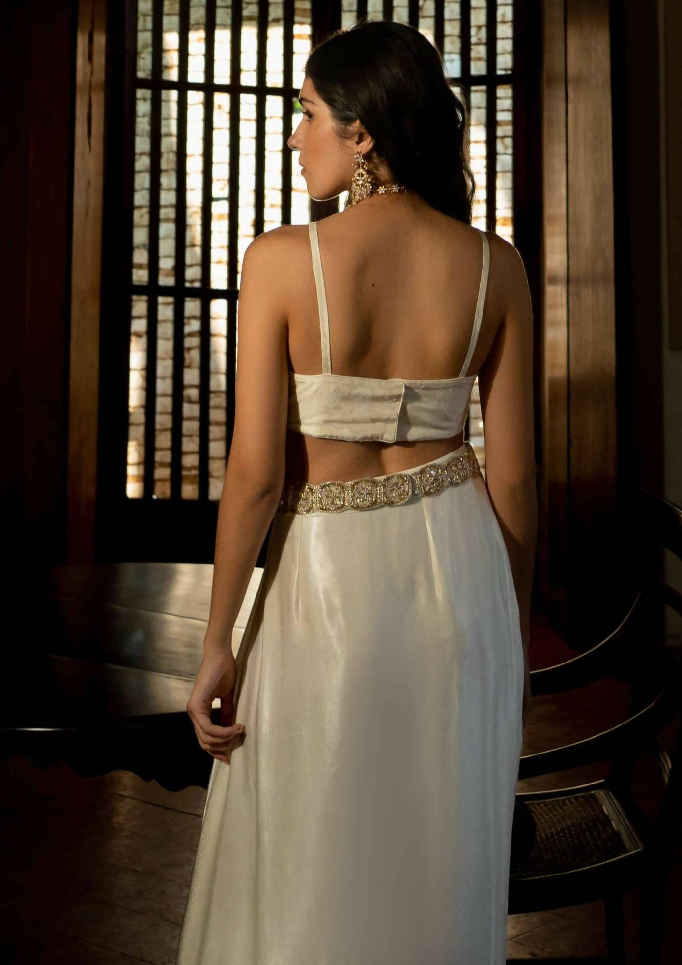 Ivory Jacket Set