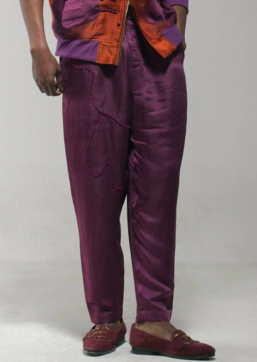 Purple Trousers