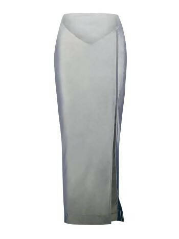 Grey Reflective Skirt
