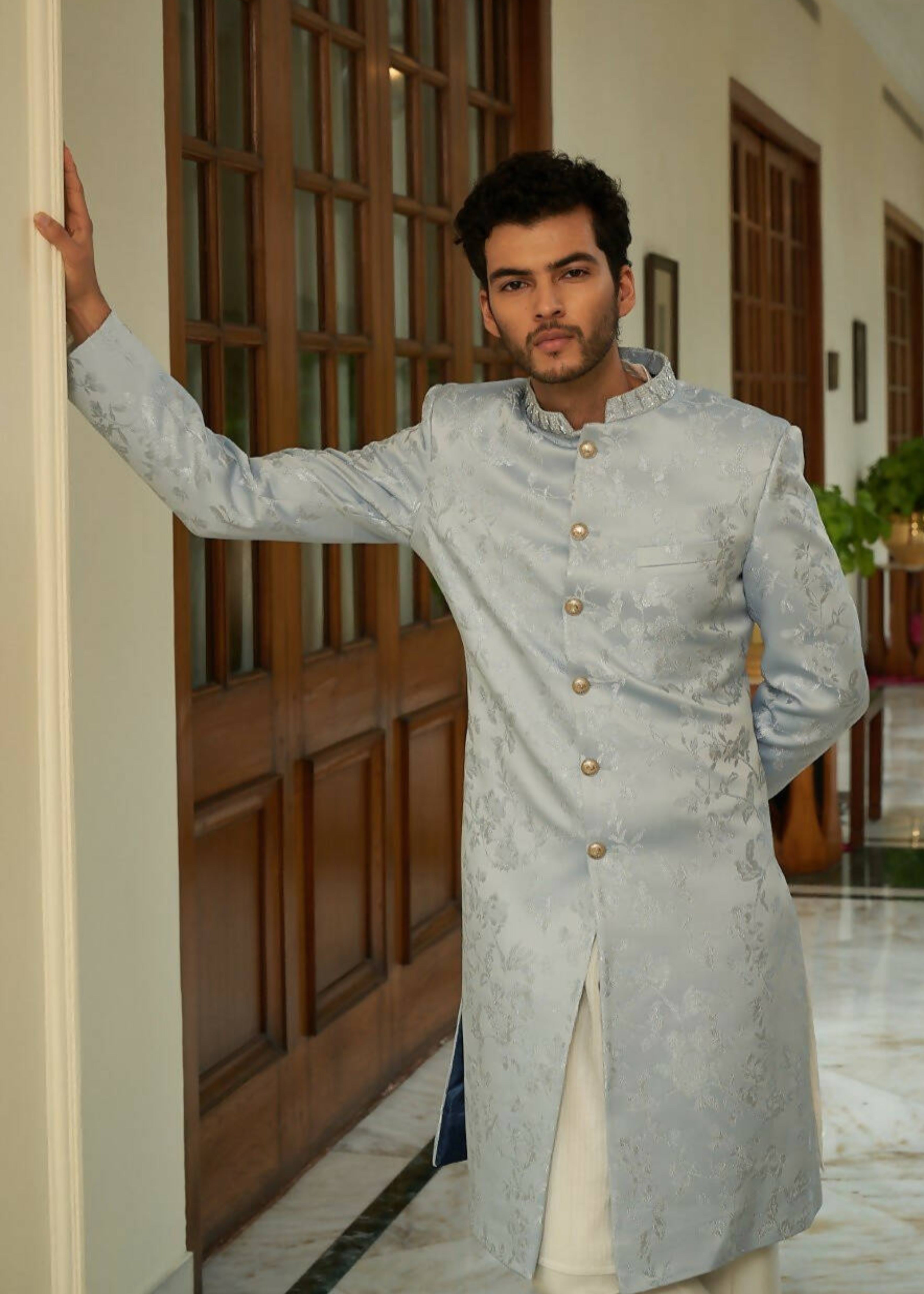 Floral Dream Achkan Set