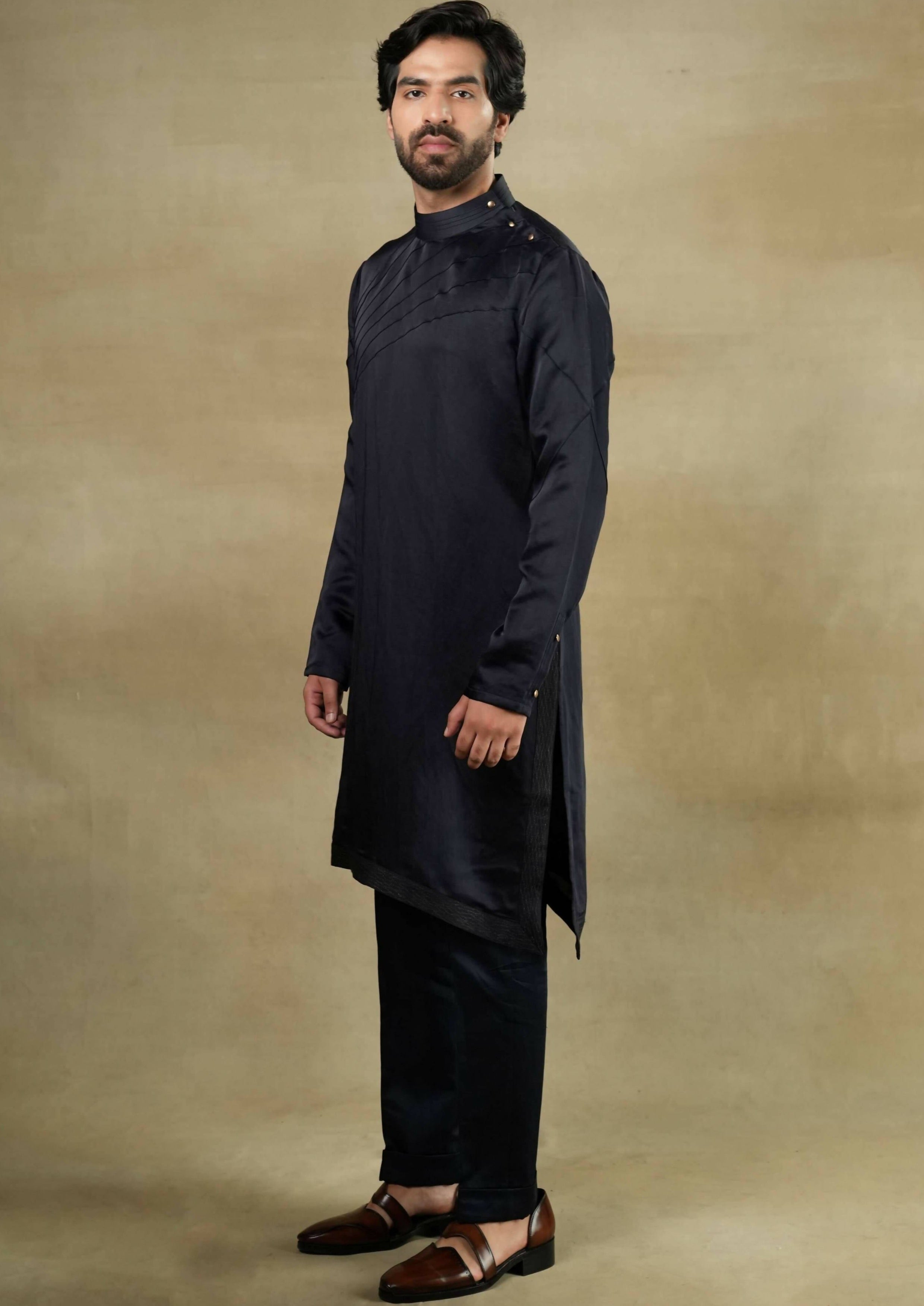 Midnight Wane Kurta Set