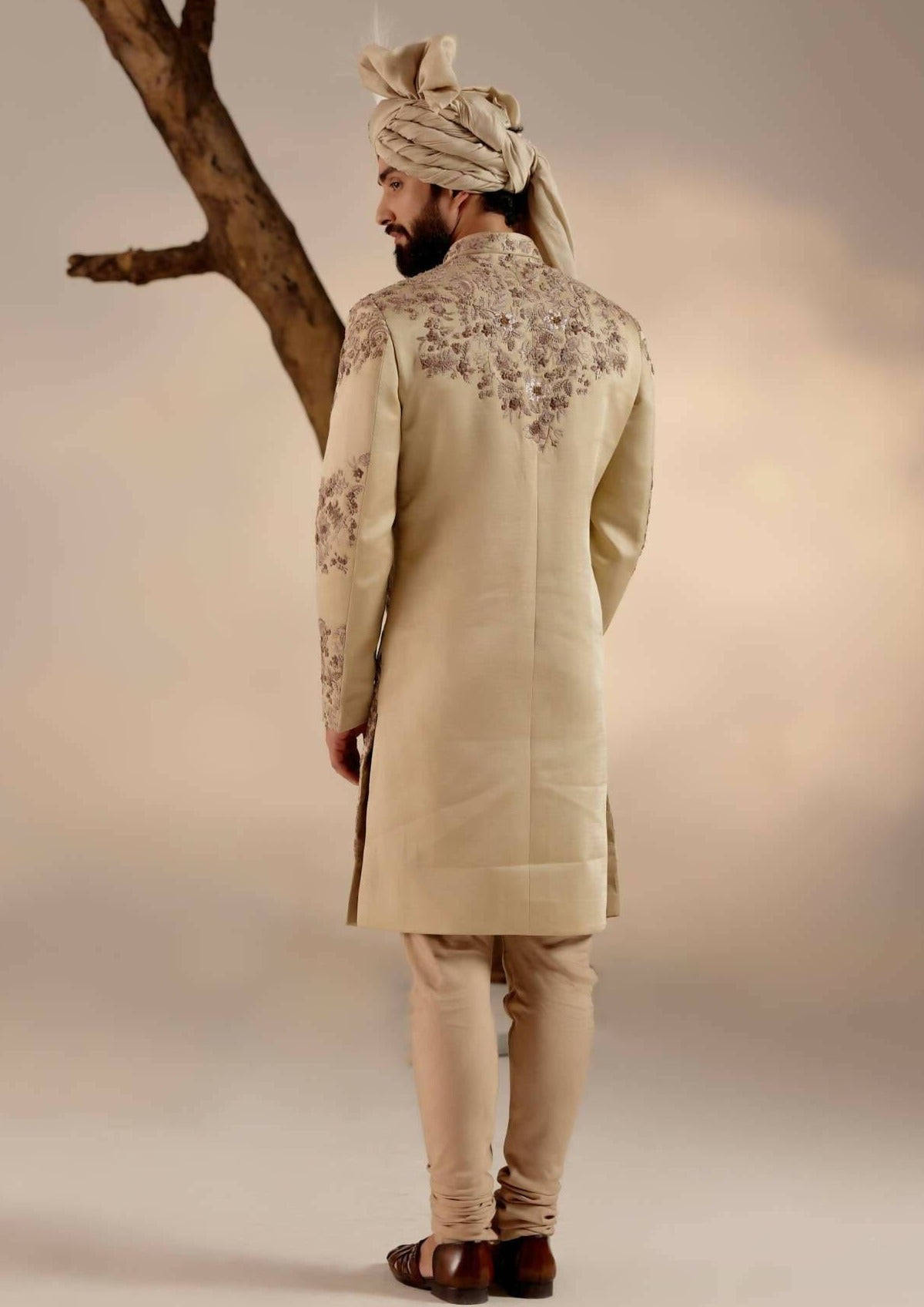 Sand Ridge Sherwani Set