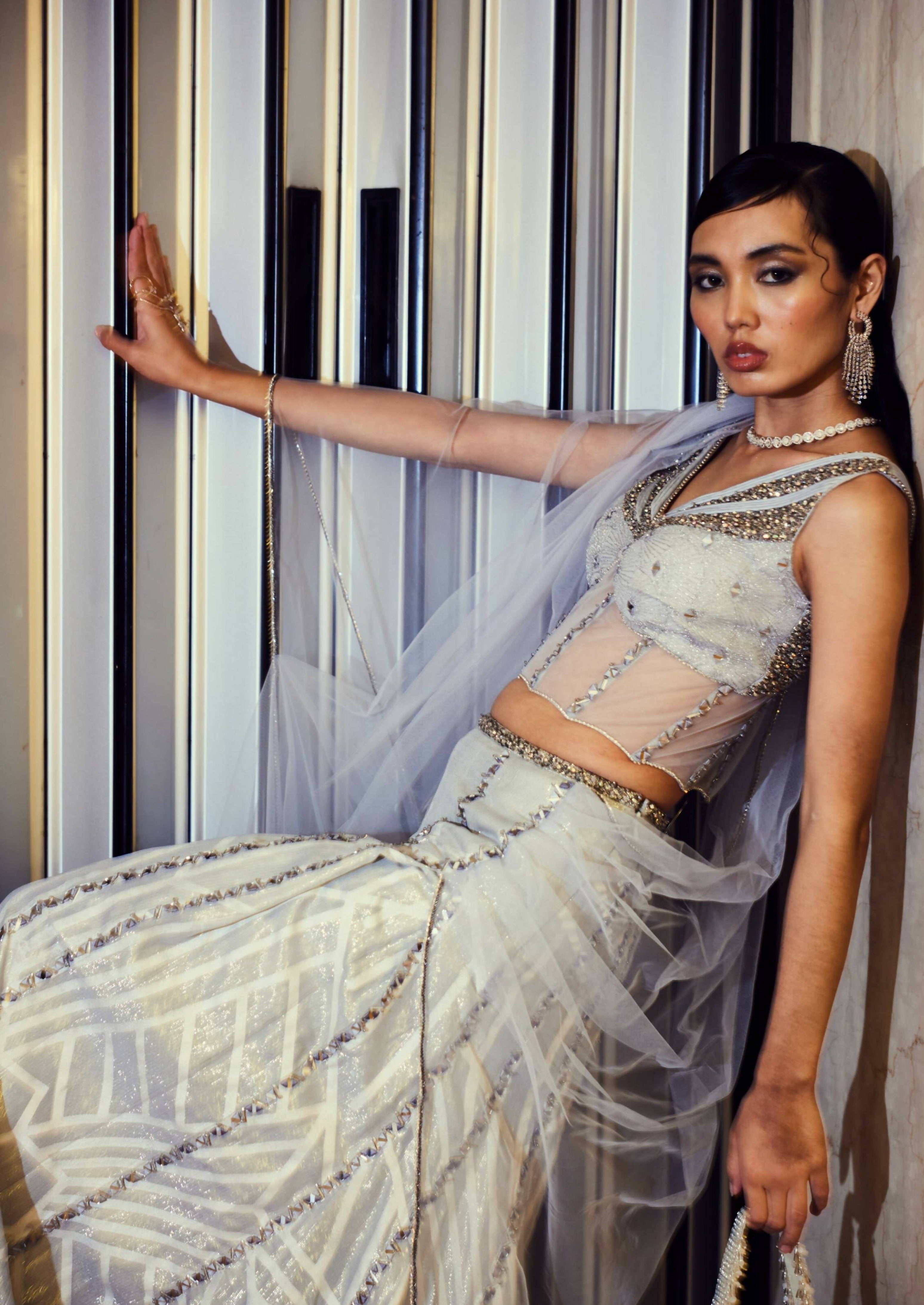 Viti Sharara Sari
