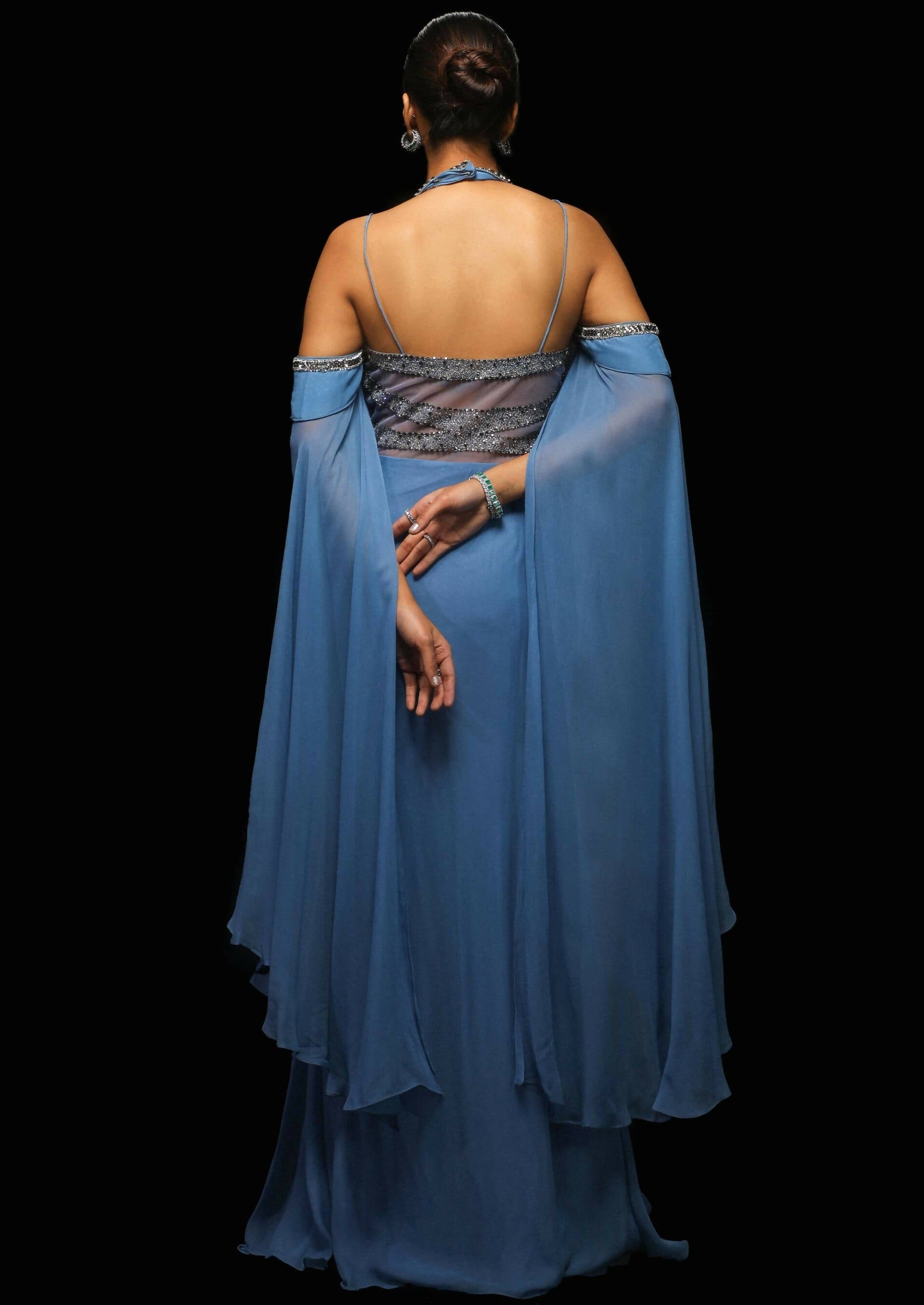 Luminaria Drape Gown