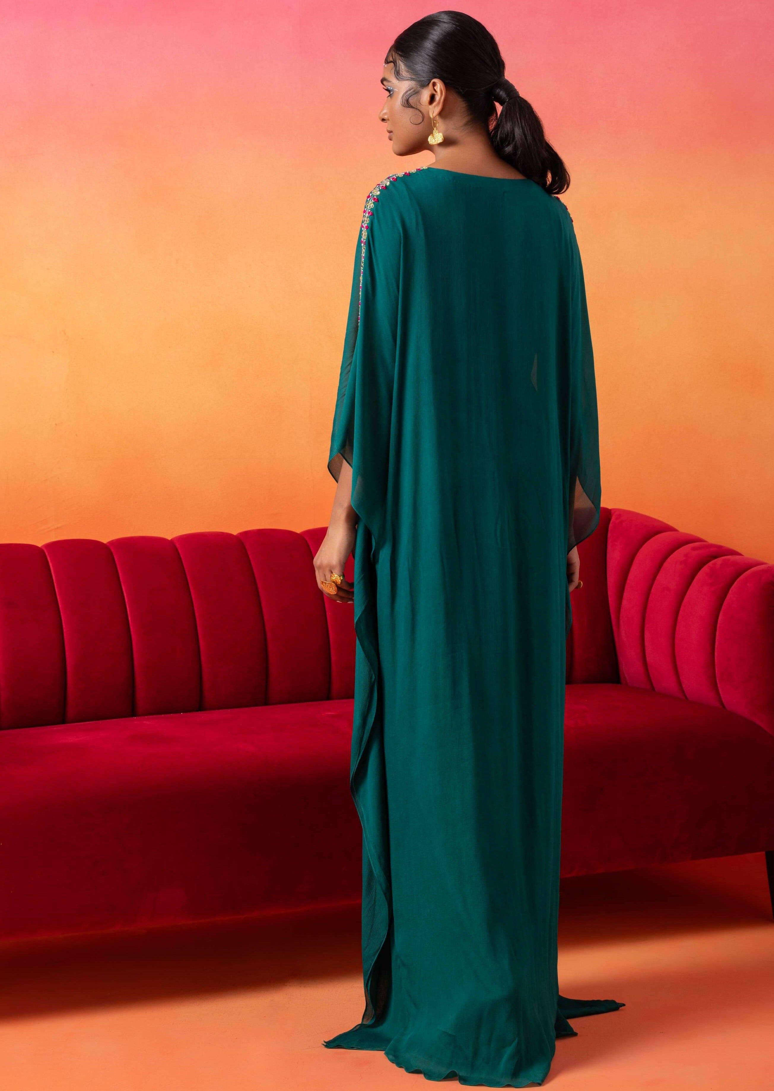 Emerald Green Kaftan