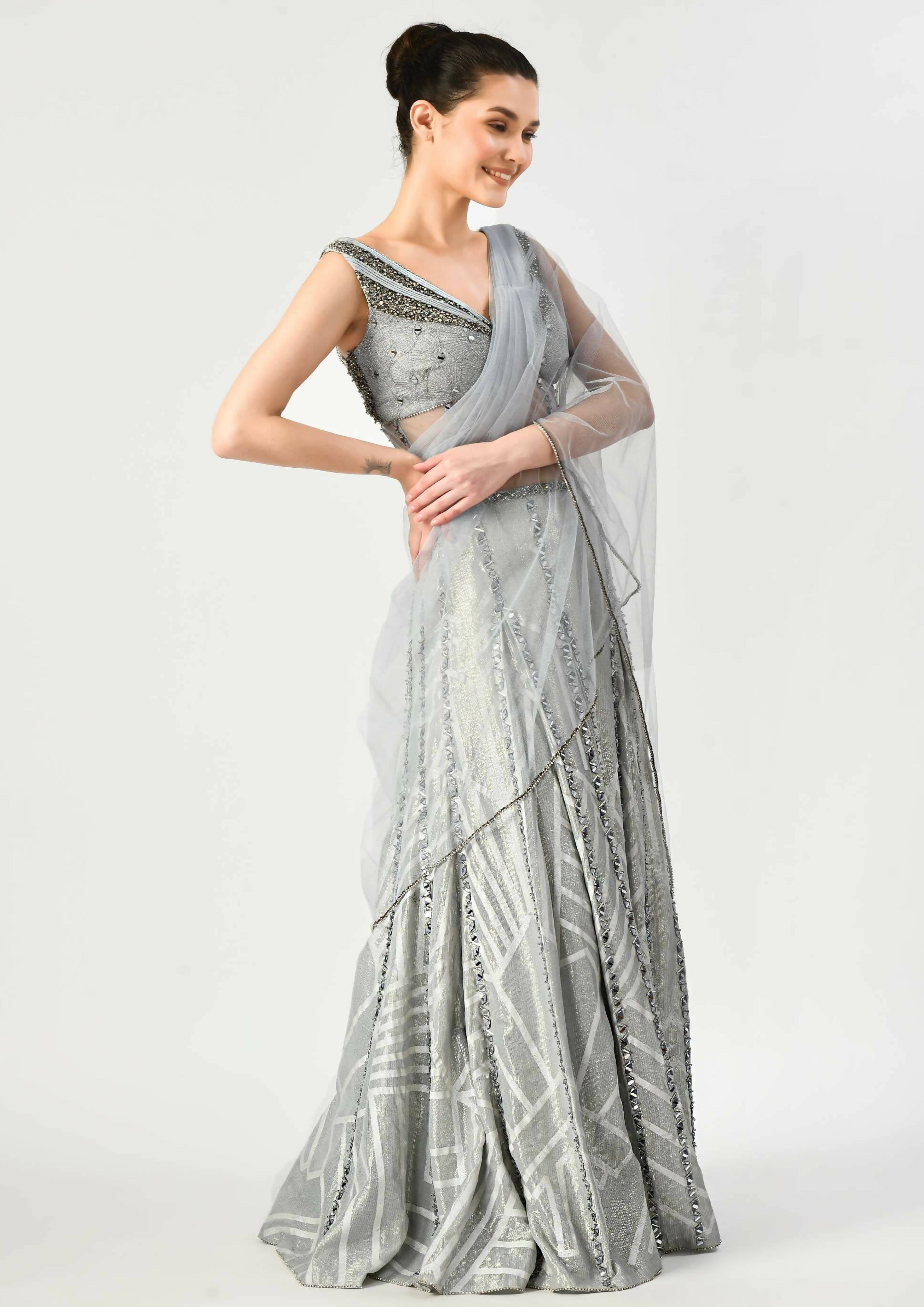 Viti Sharara Sari
