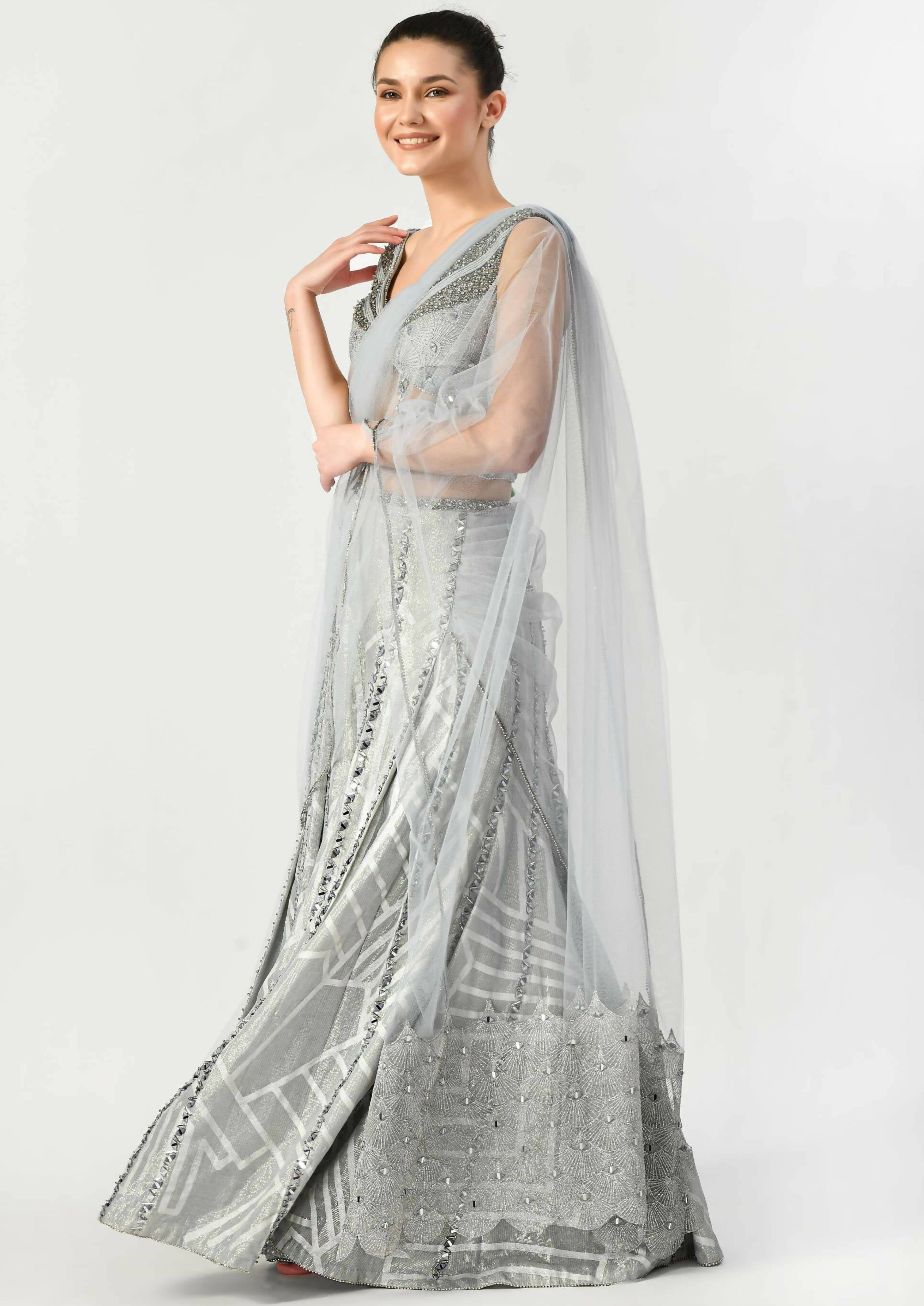 Viti Sharara Sari