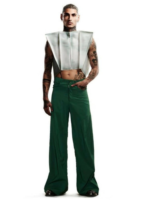 Green Reflective Pants