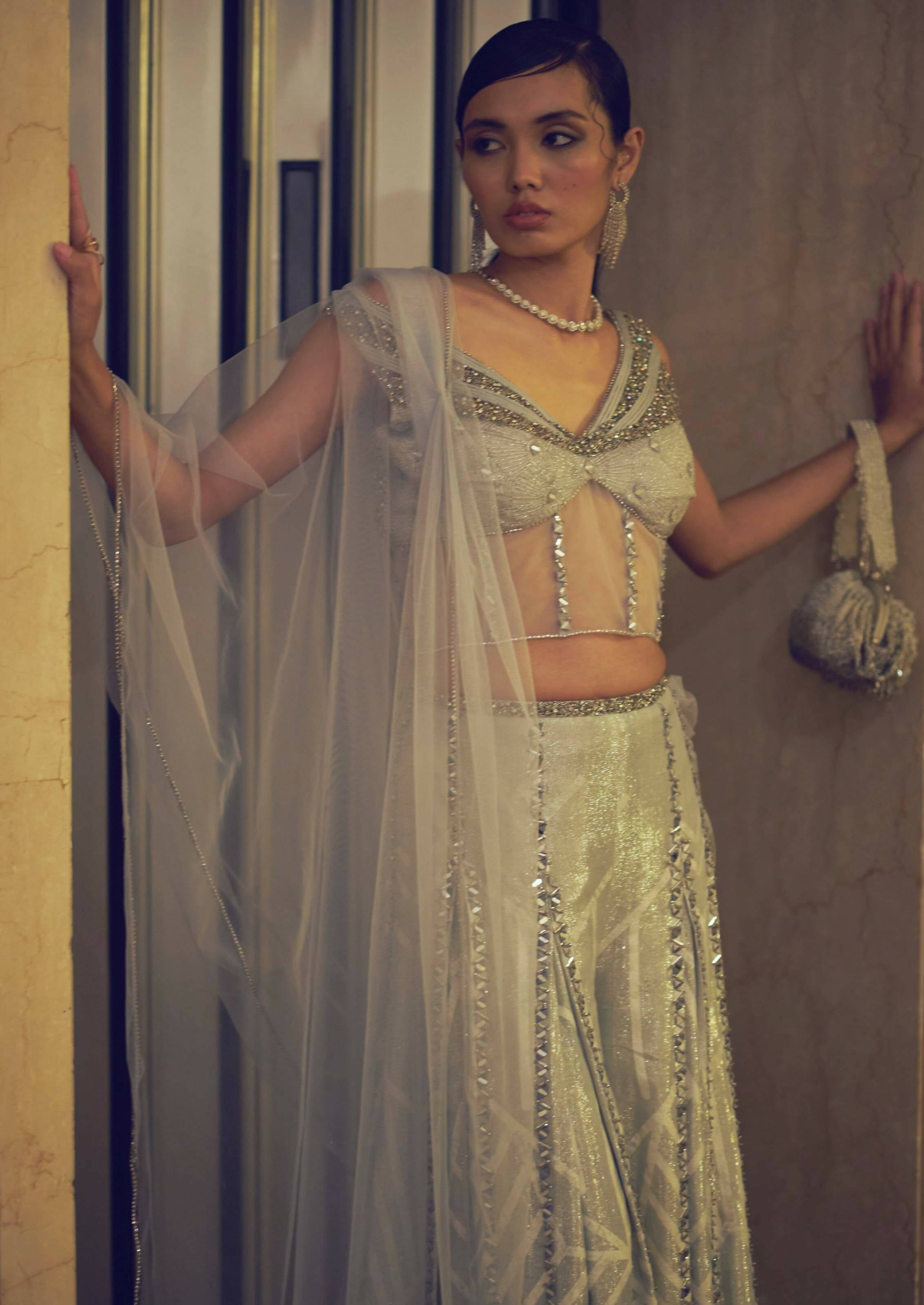 Viti Sharara Sari
