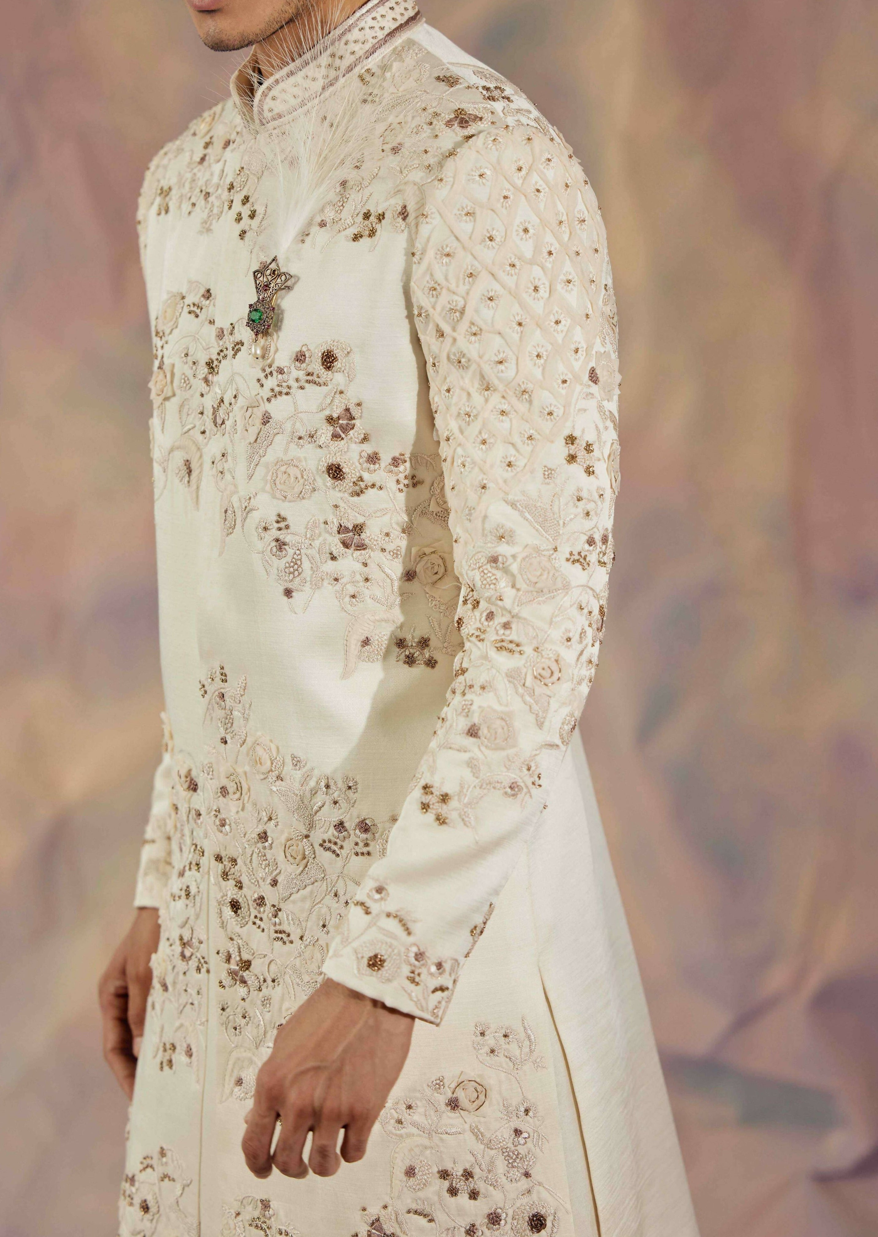 The Blond Affair Sherwani Set