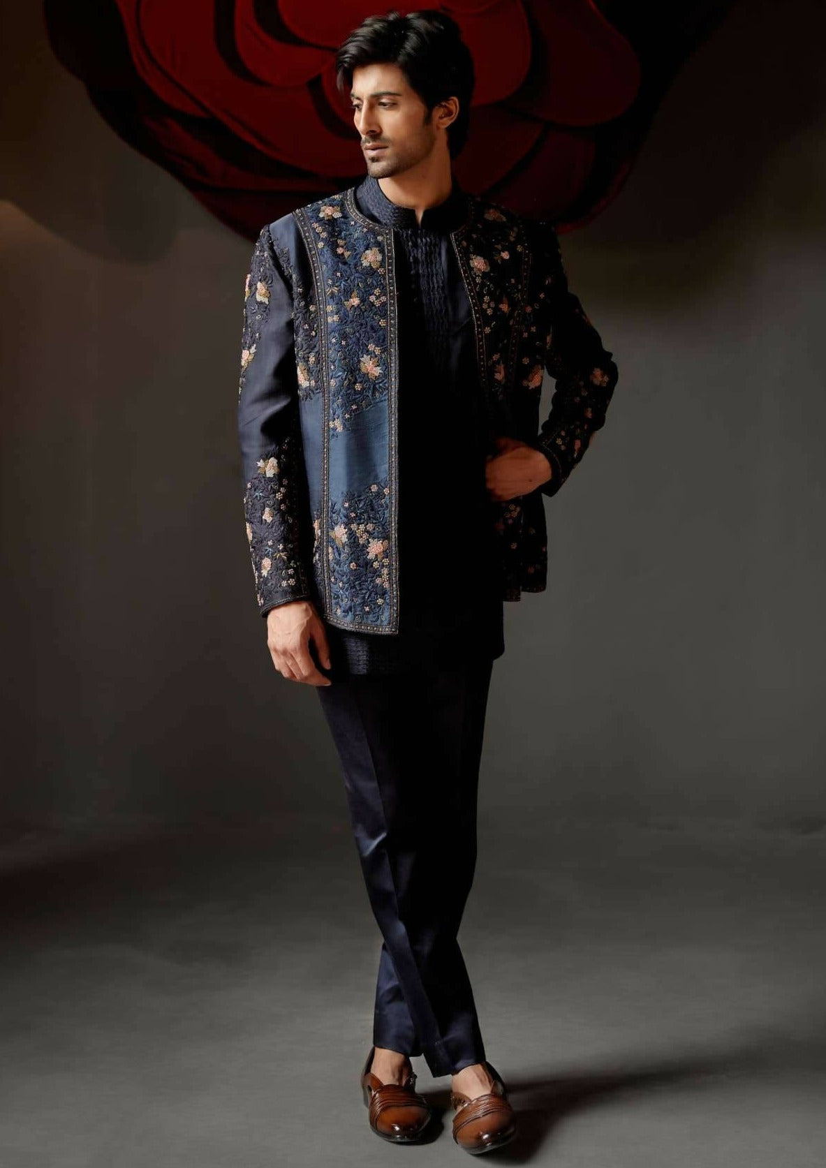 Midnight Ombre Short Jacket