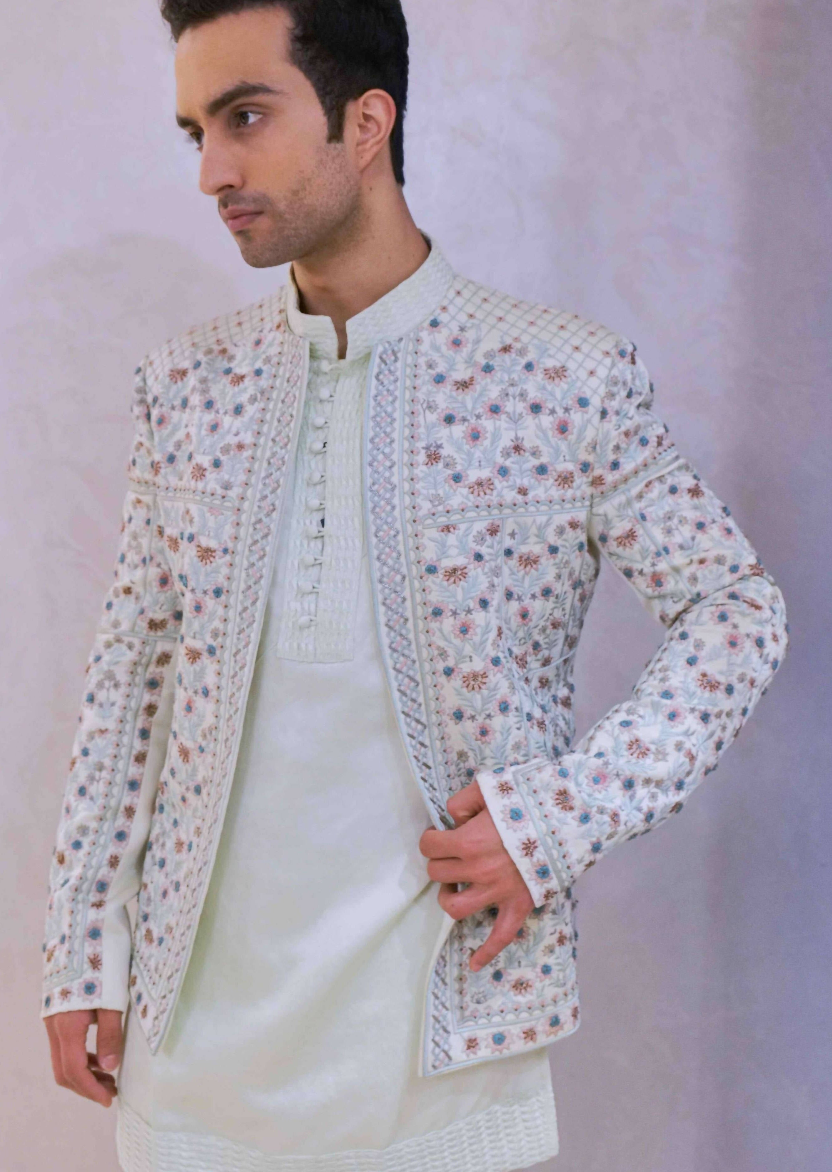 Moon Short Jacket Set