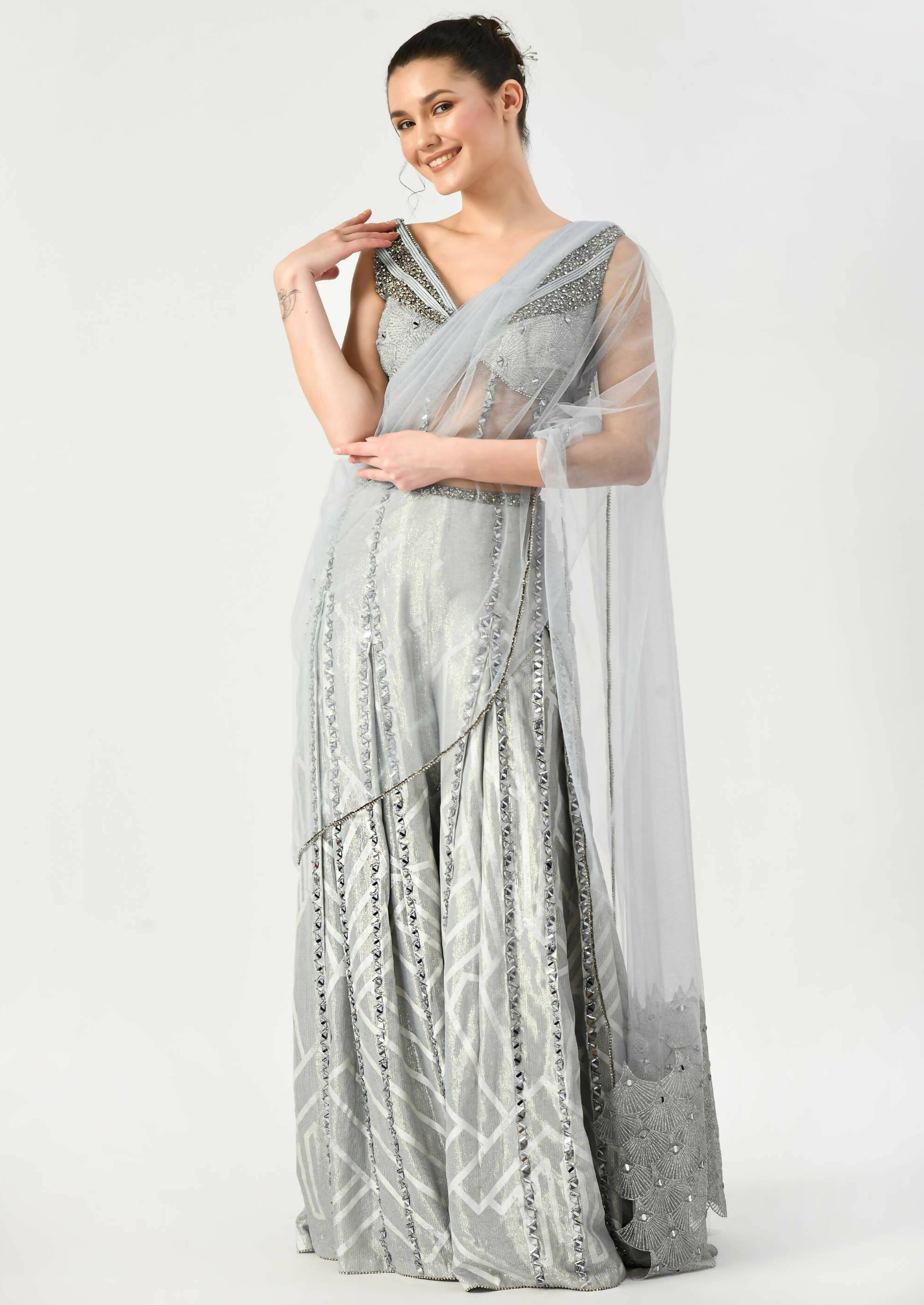 Viti Sharara Sari