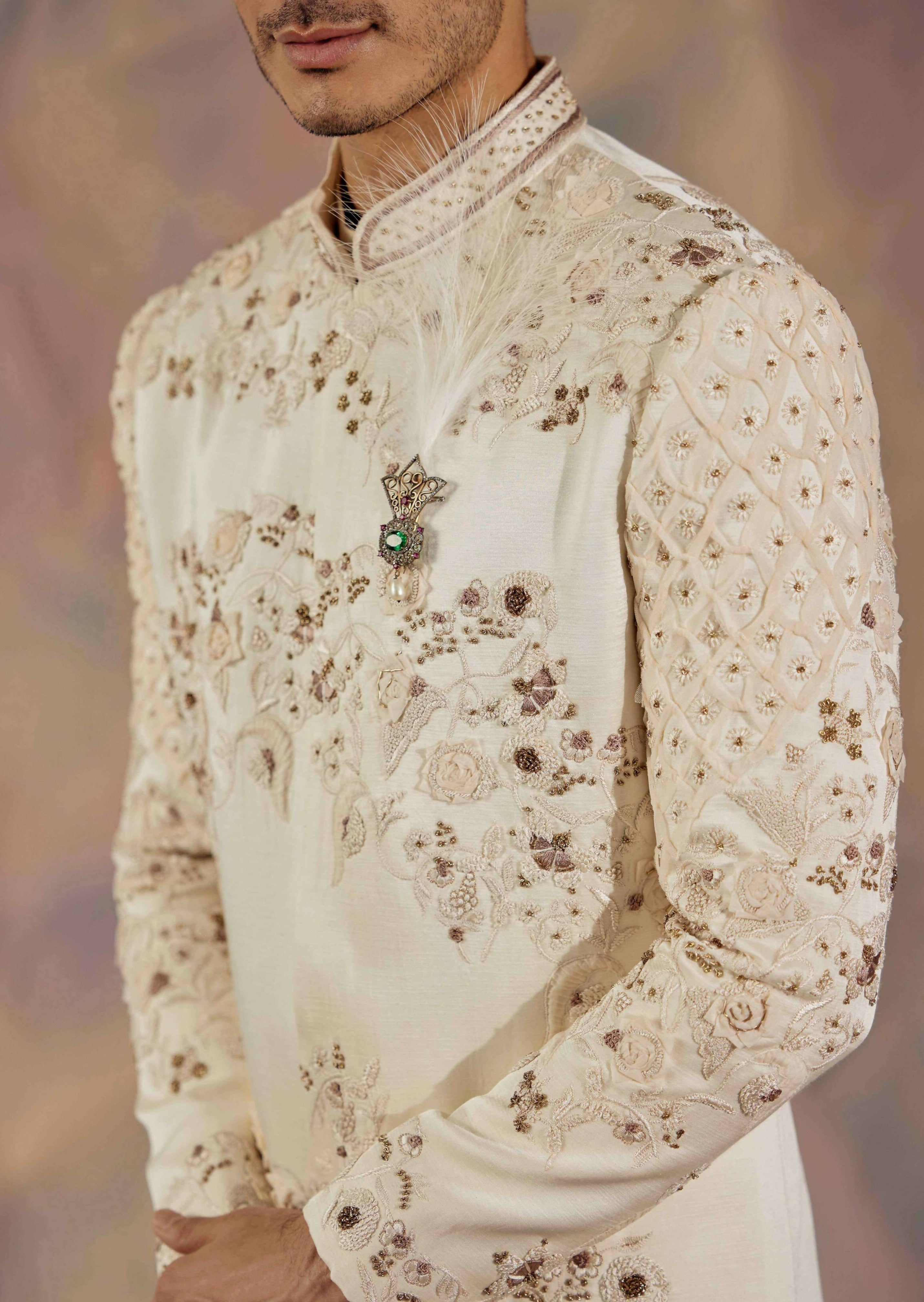 The Blond Affair Sherwani Set
