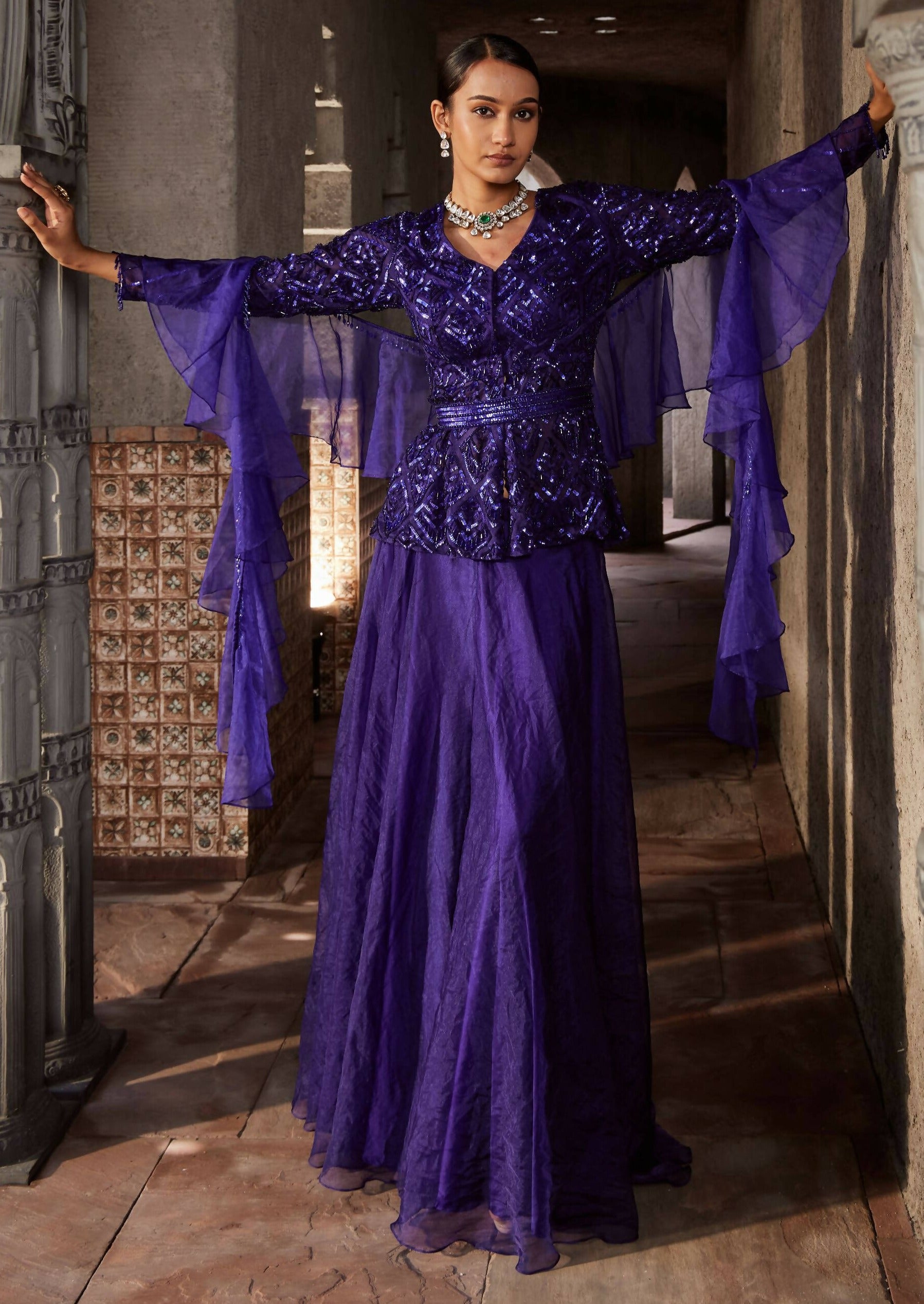 Jamuni Jalsaa Sharara Set