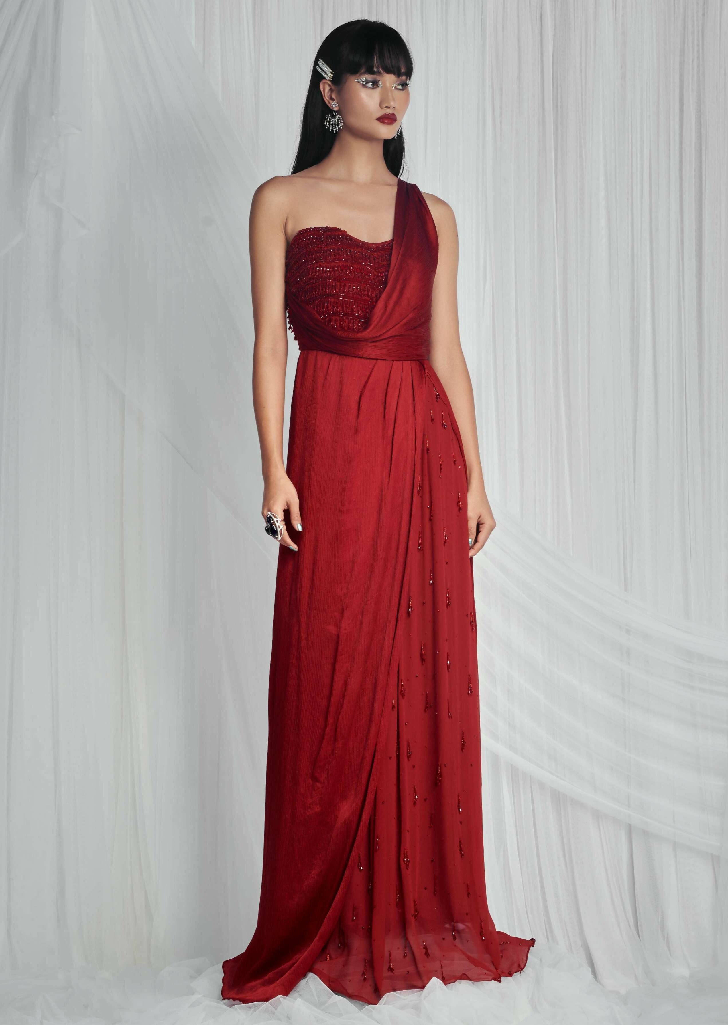 Raindrop Concept Sari