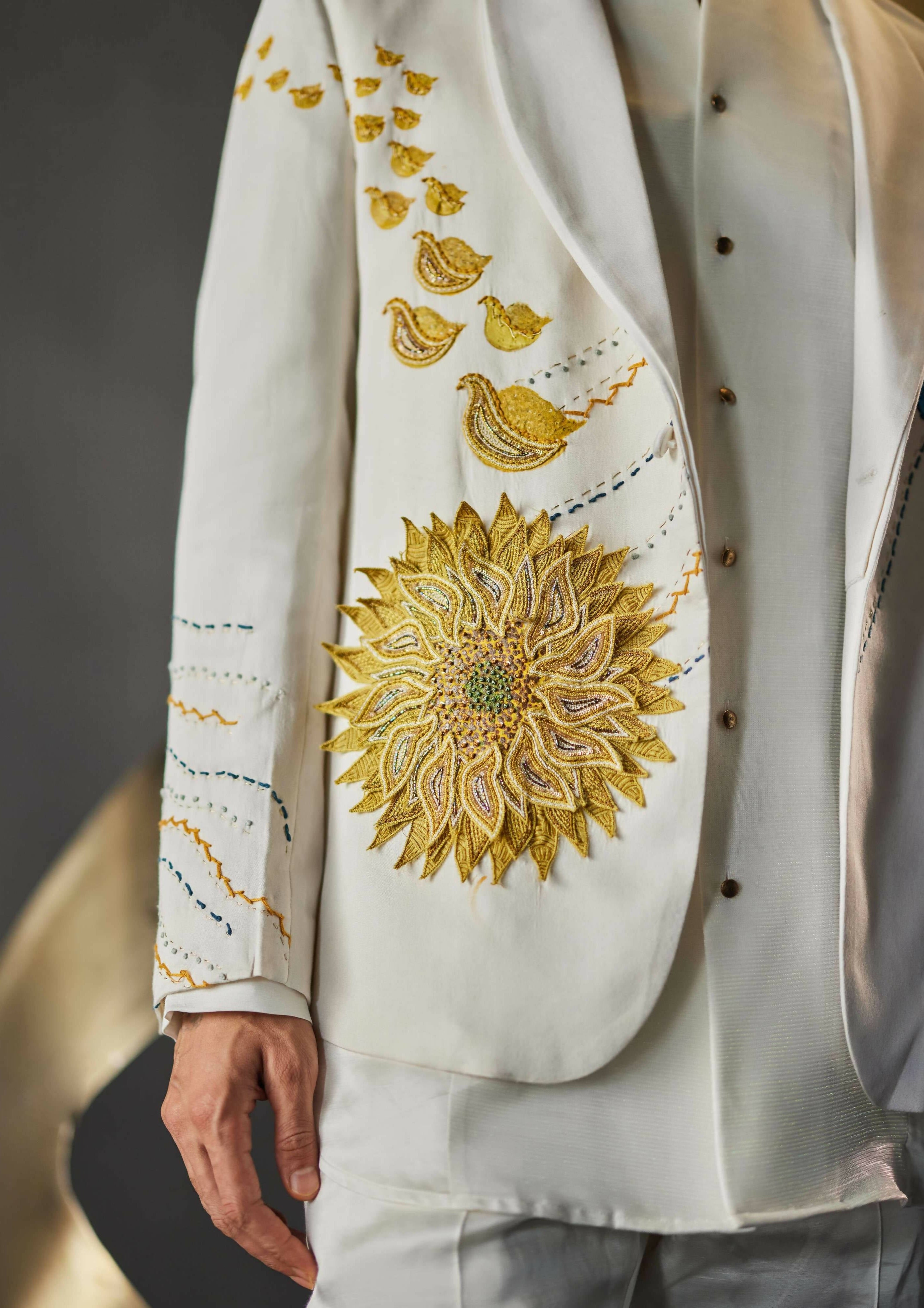 Petals Gala Blazer Set