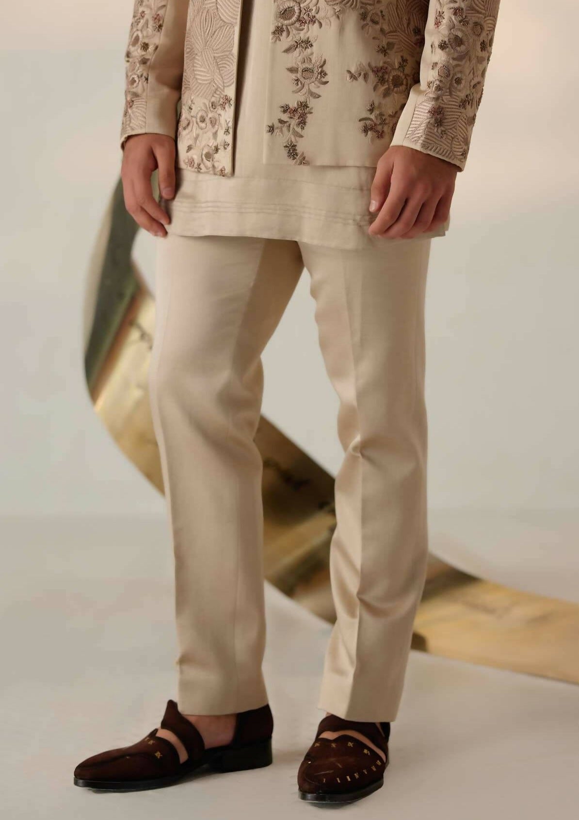 Sand Grey Short Jacket
