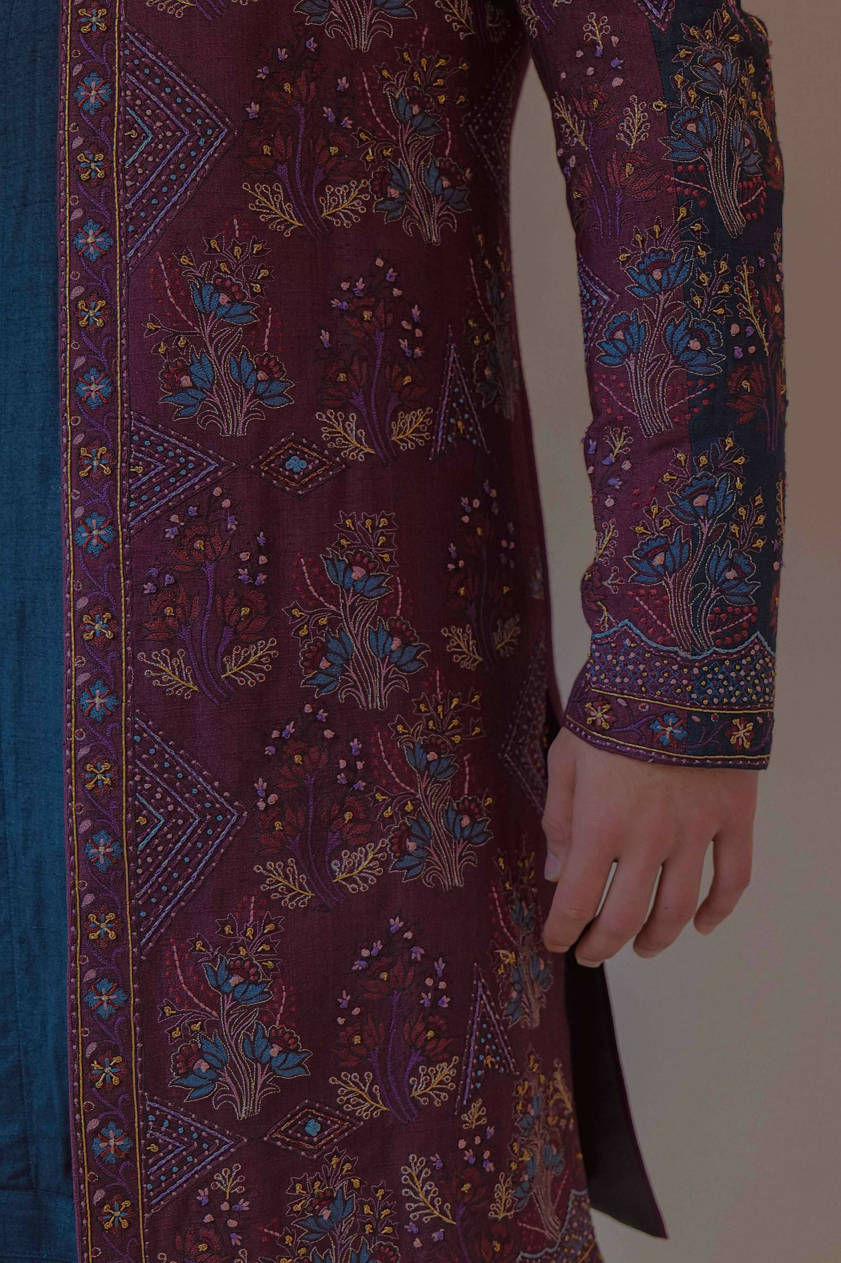 Midnight Wine Contemporary Jacket Set