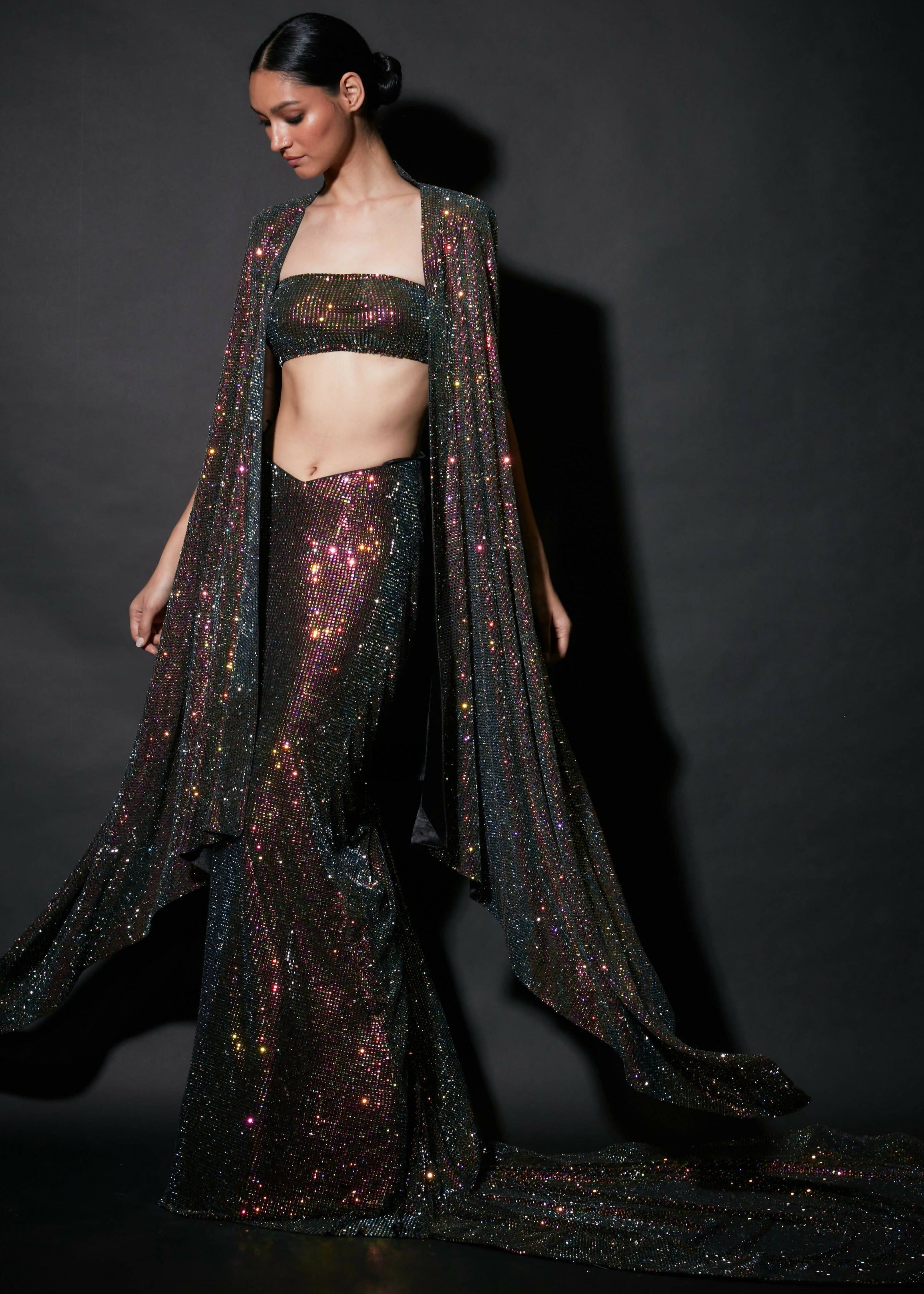 Tube Top Bombshell Skirt Set