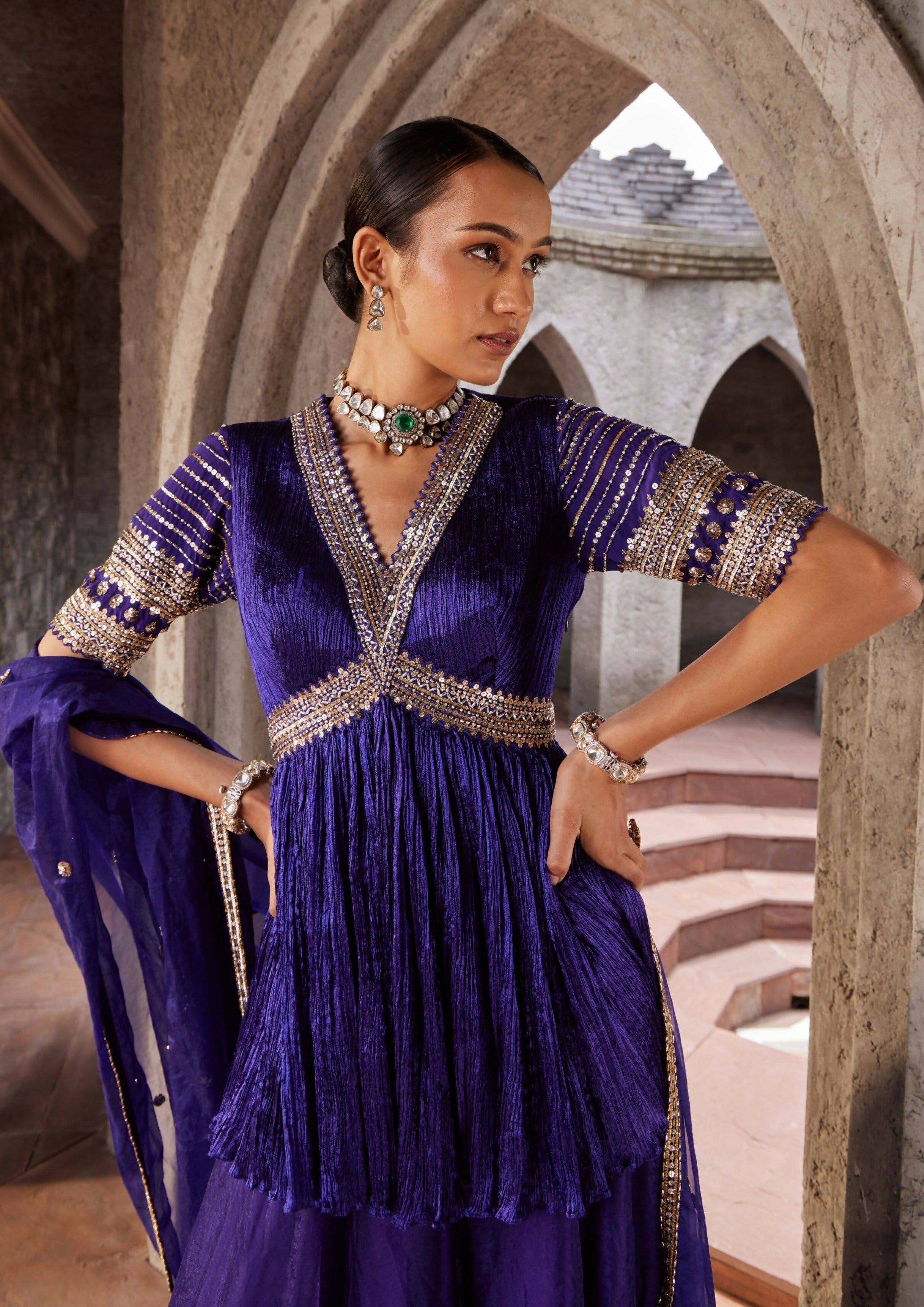 Jashan-E-Utsav Sharara Set