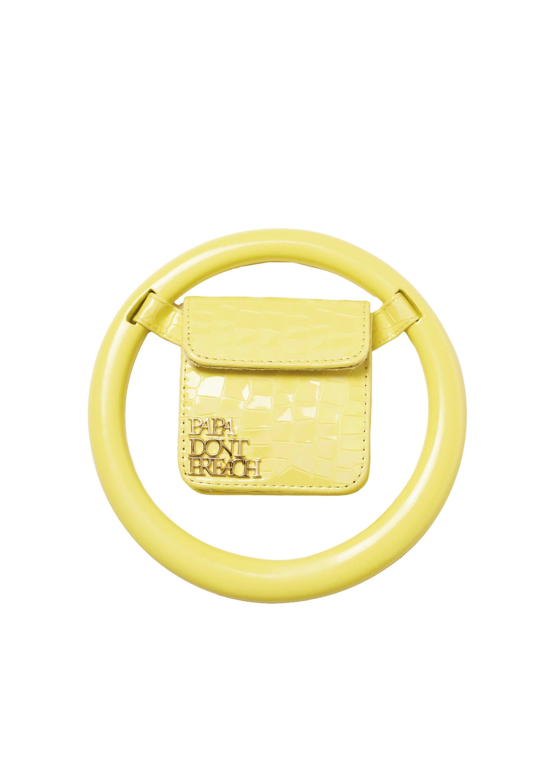Popcorn Yellow Spidey Purse