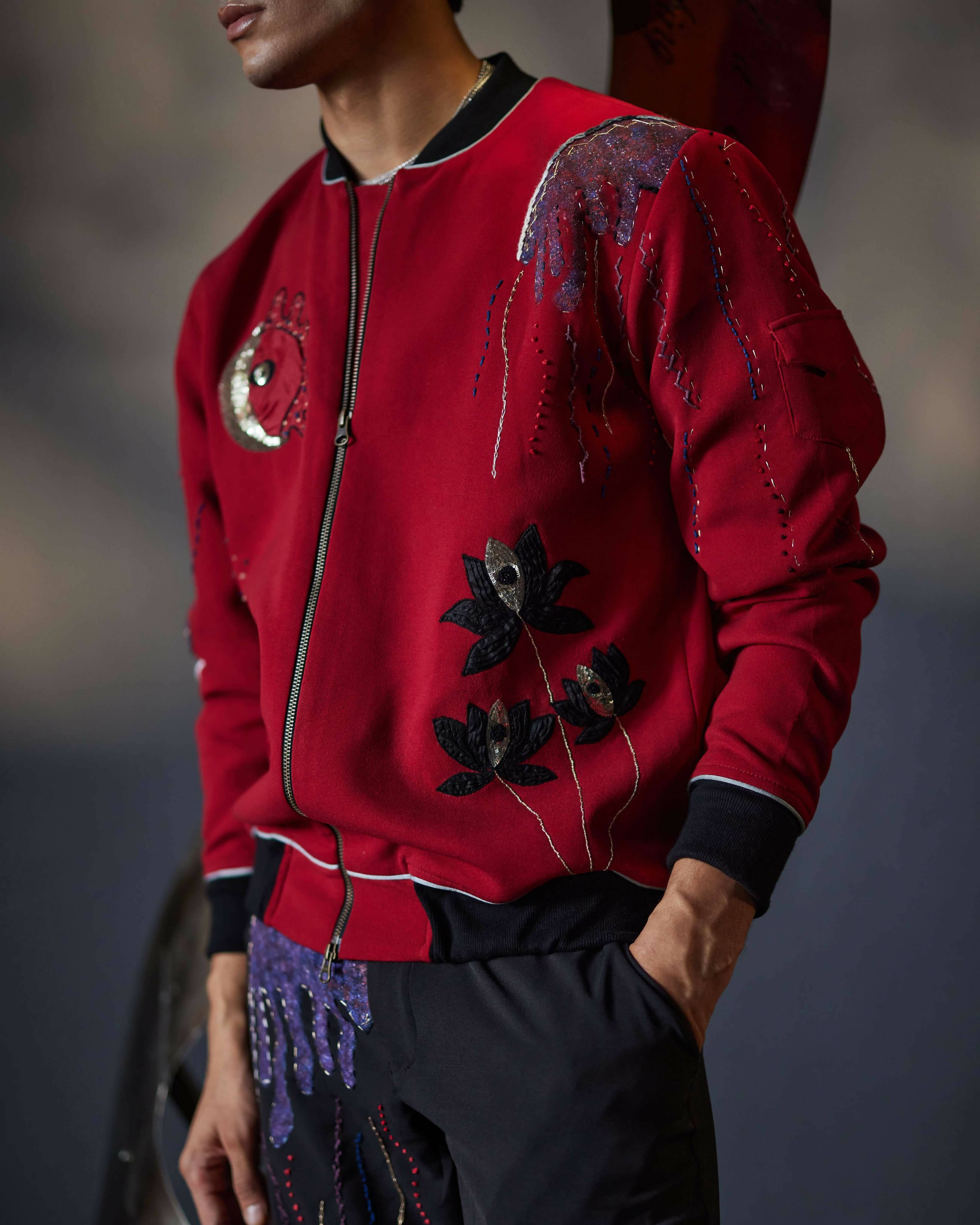The Veiled Heart Bomber Jacket