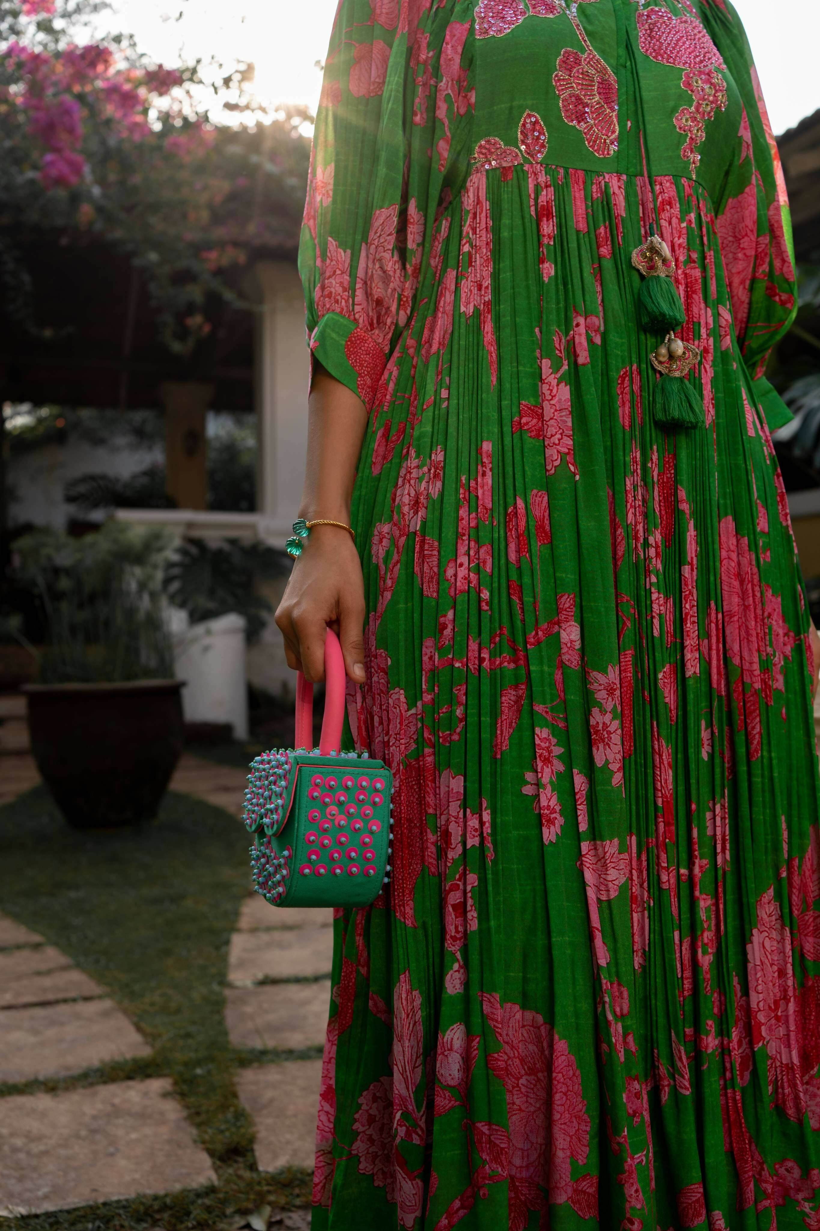 Spring Blooming Floral Maxi Dress