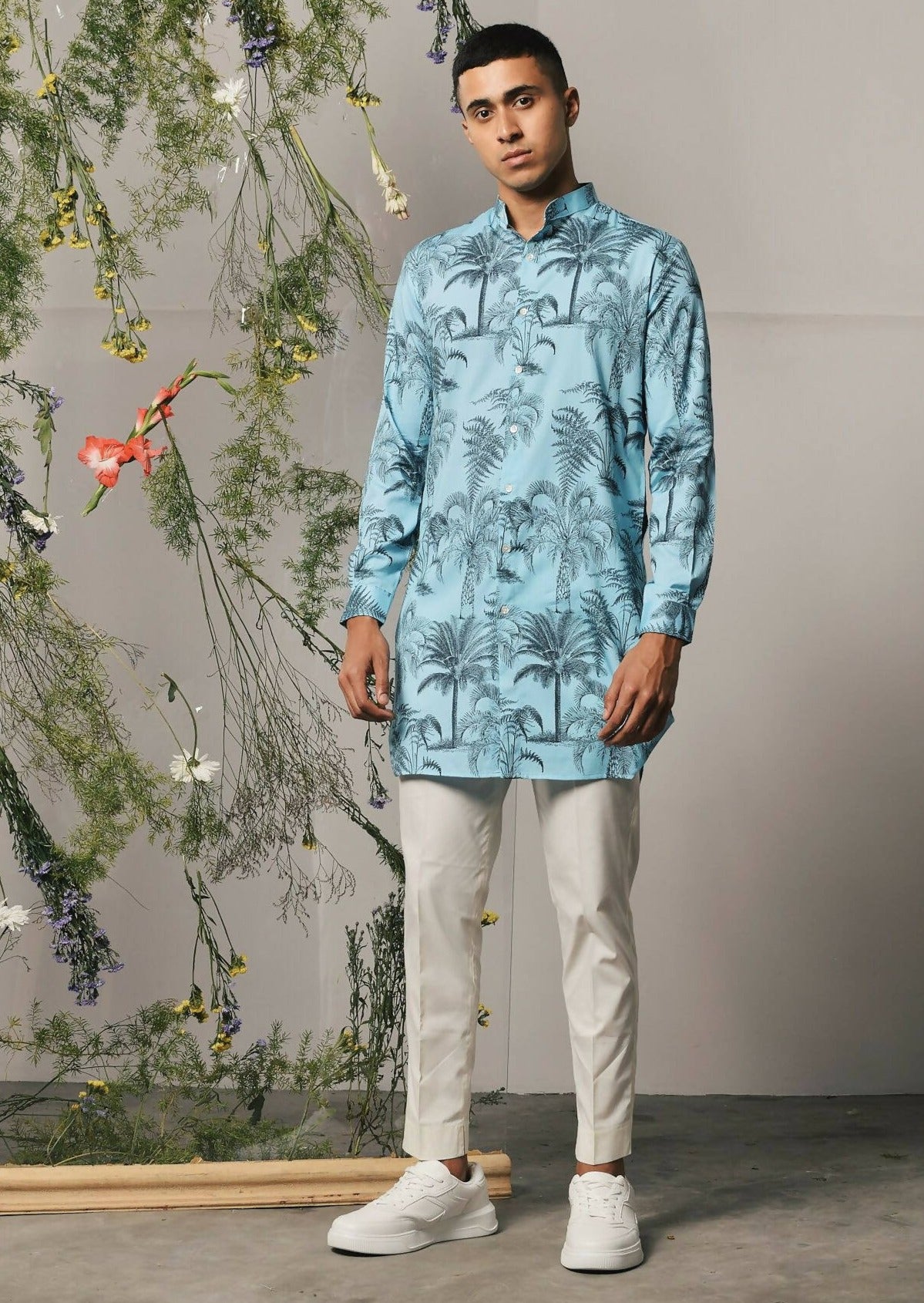 Blue Palermo Kurta Set