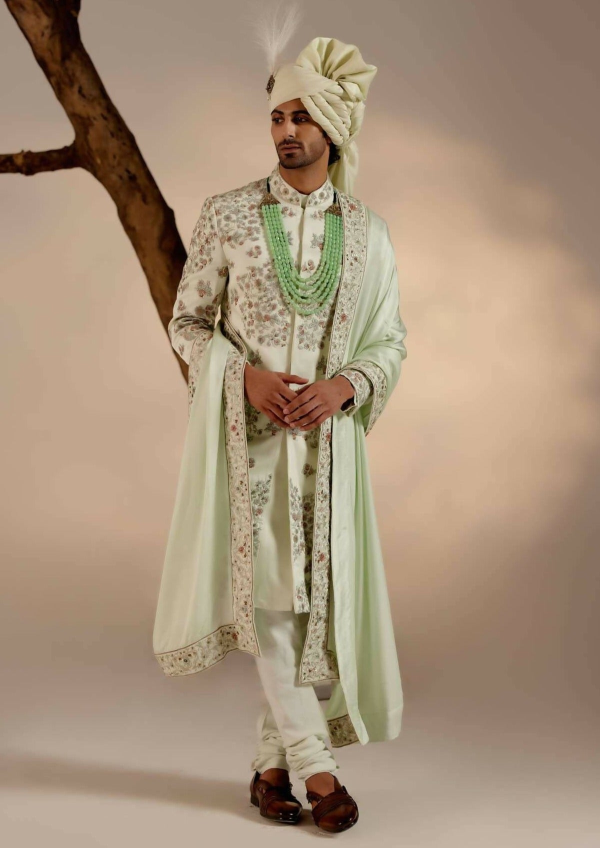 The Elegant Groom Sherwani Set