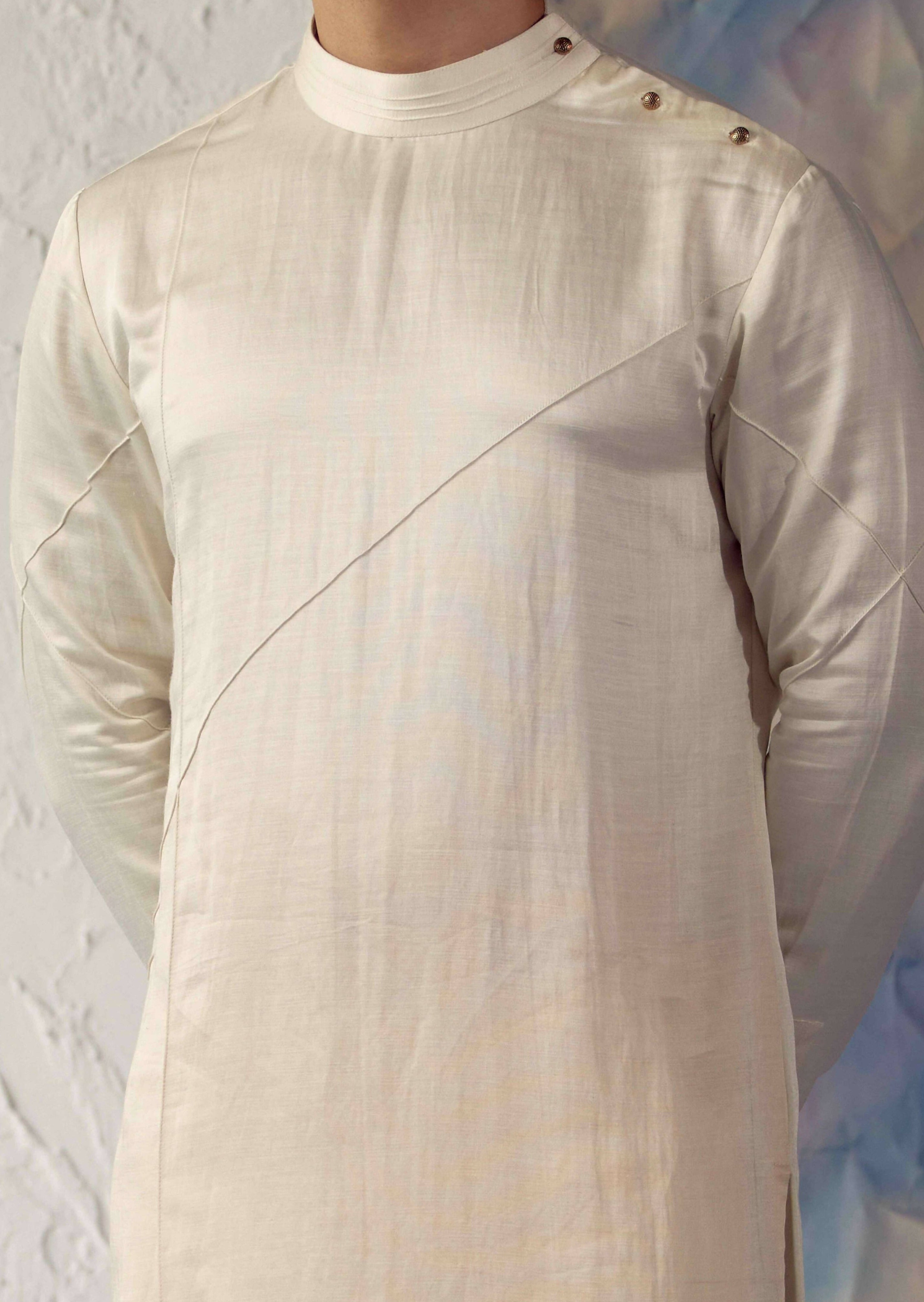 Ivory Ombre Kurta Set