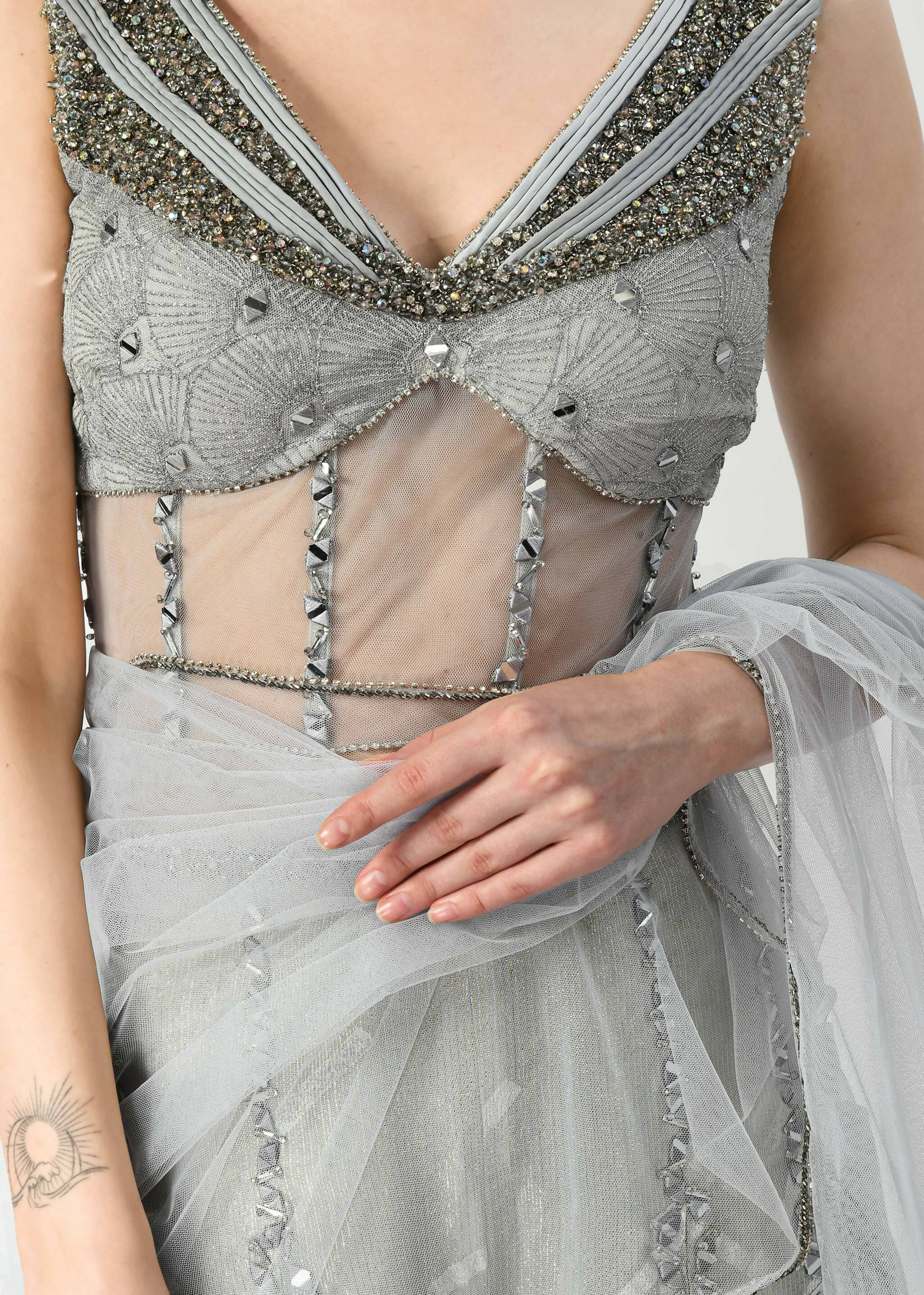 Viti Sharara Sari