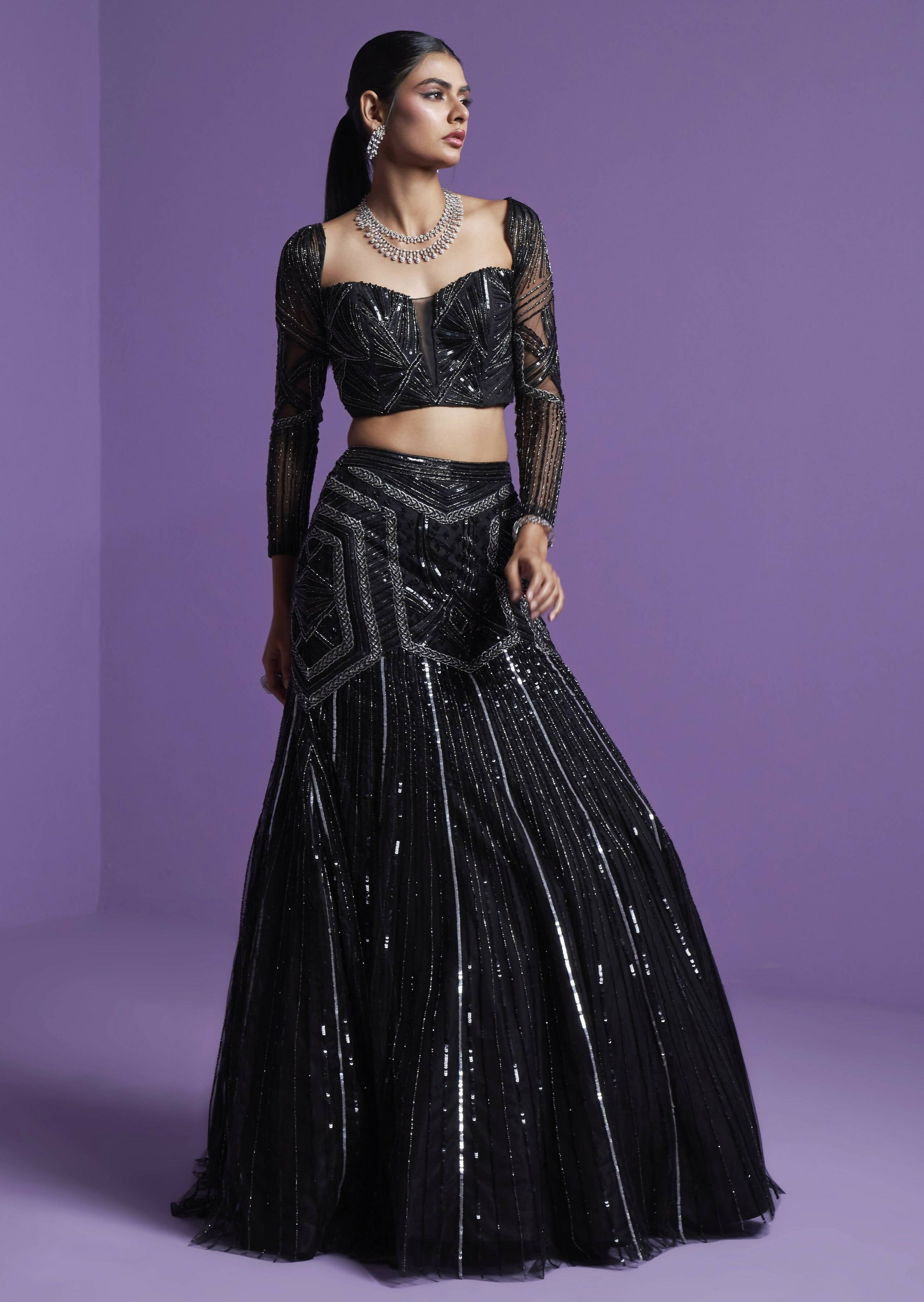 Shooting Star Lehenga Set