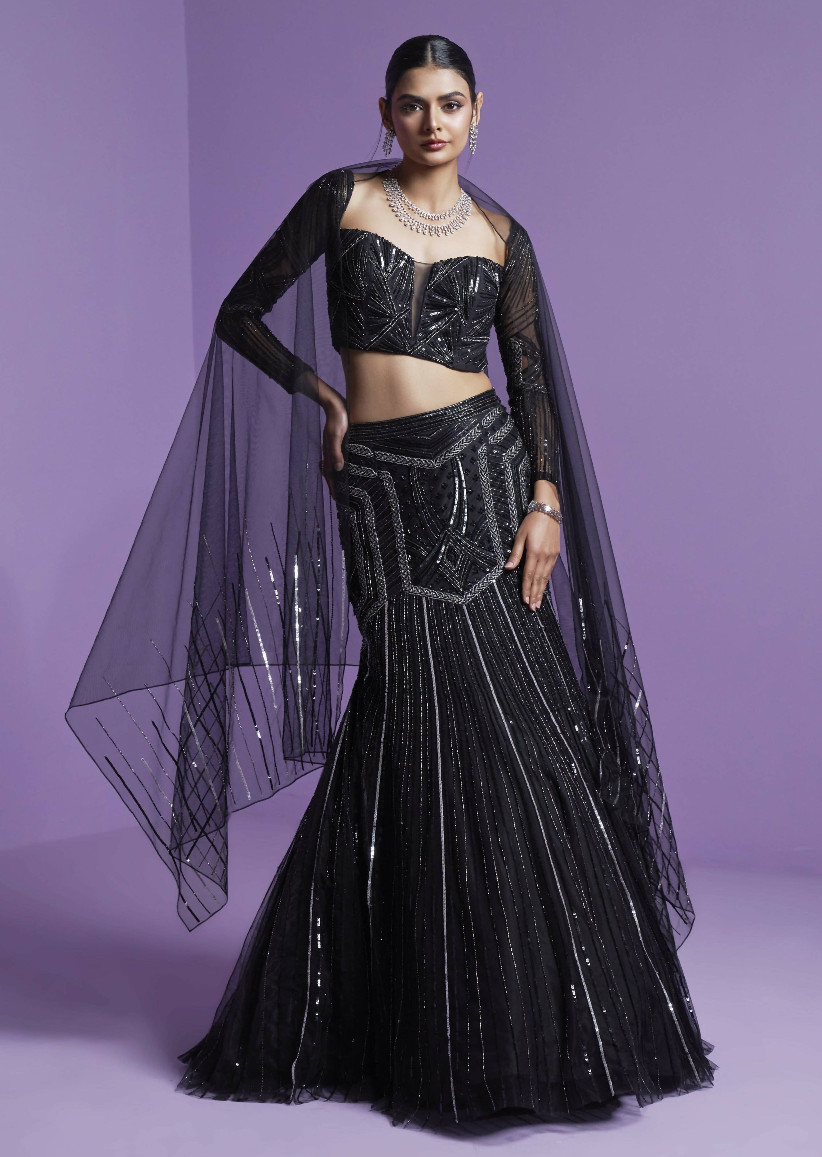 Shooting Star Lehenga Set
