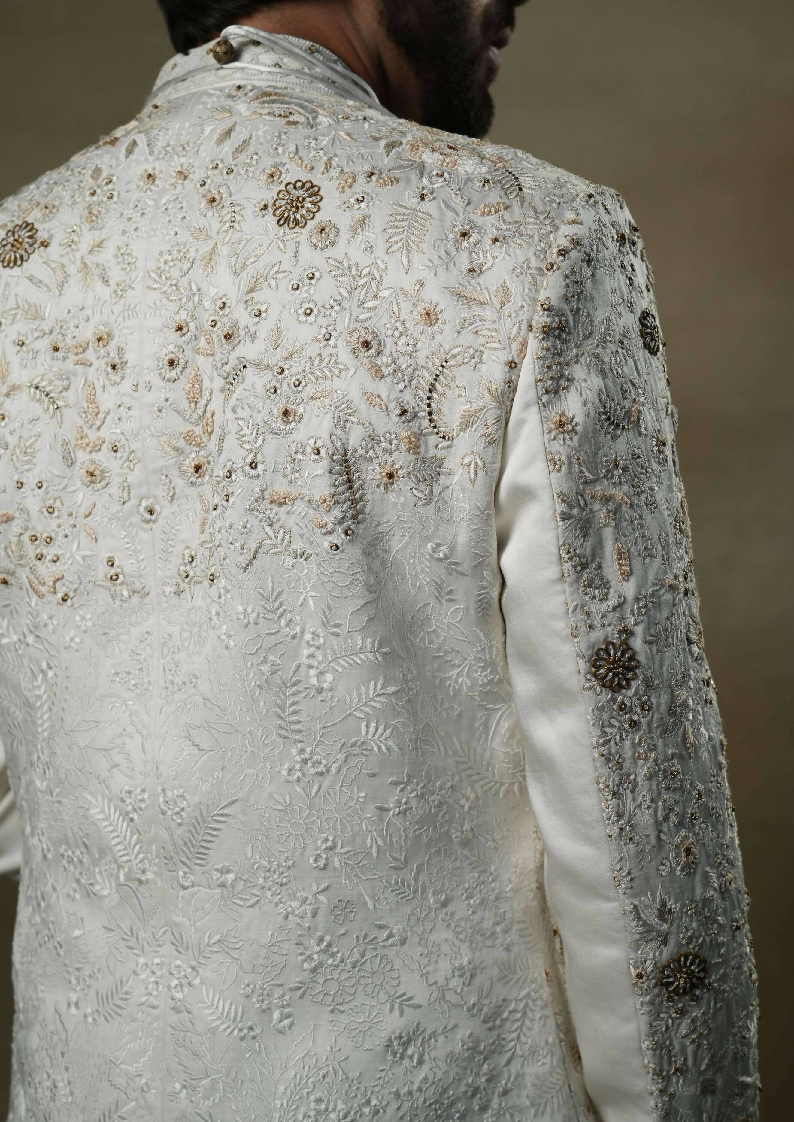 Ivory & Gold Sherwani