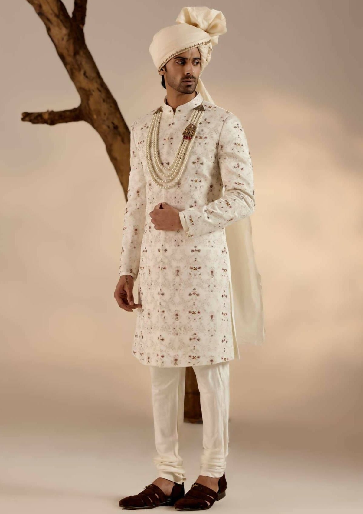 Rouge Wane Sherwani
