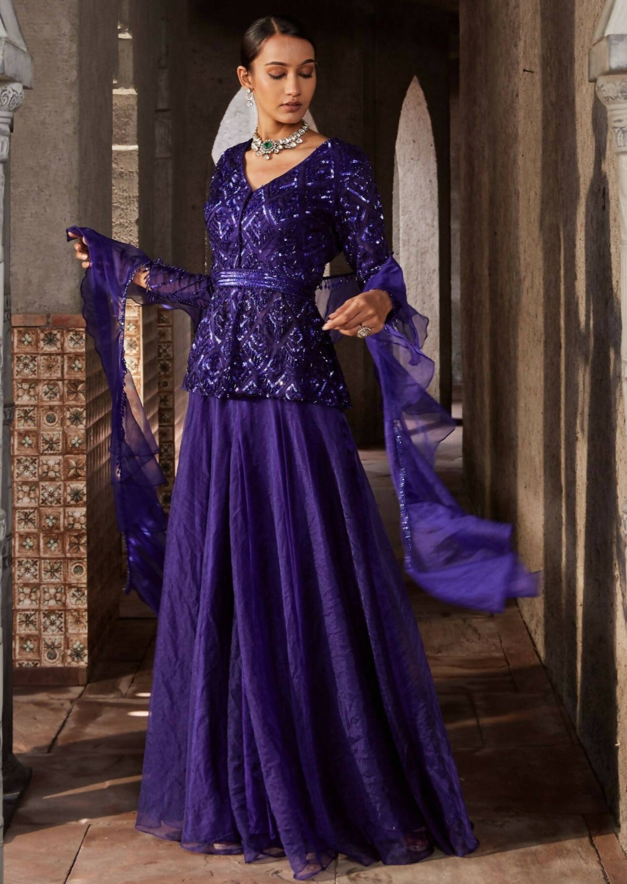 Jamuni Jalsaa Sharara Set