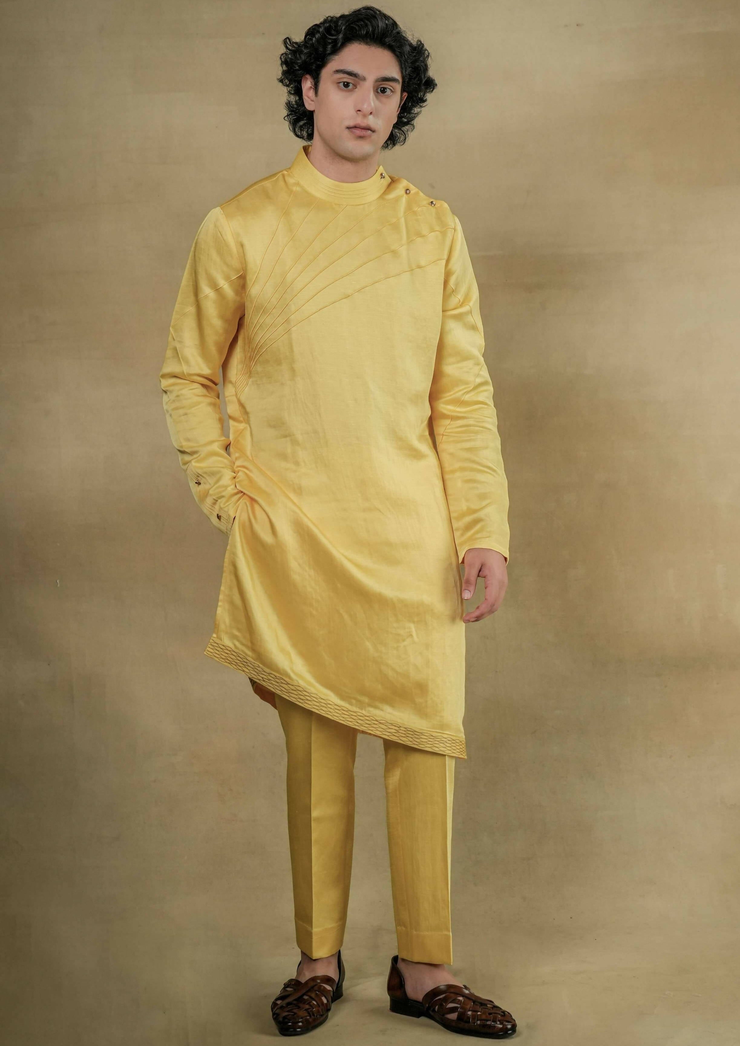 Lemon Yellow Kurta Set