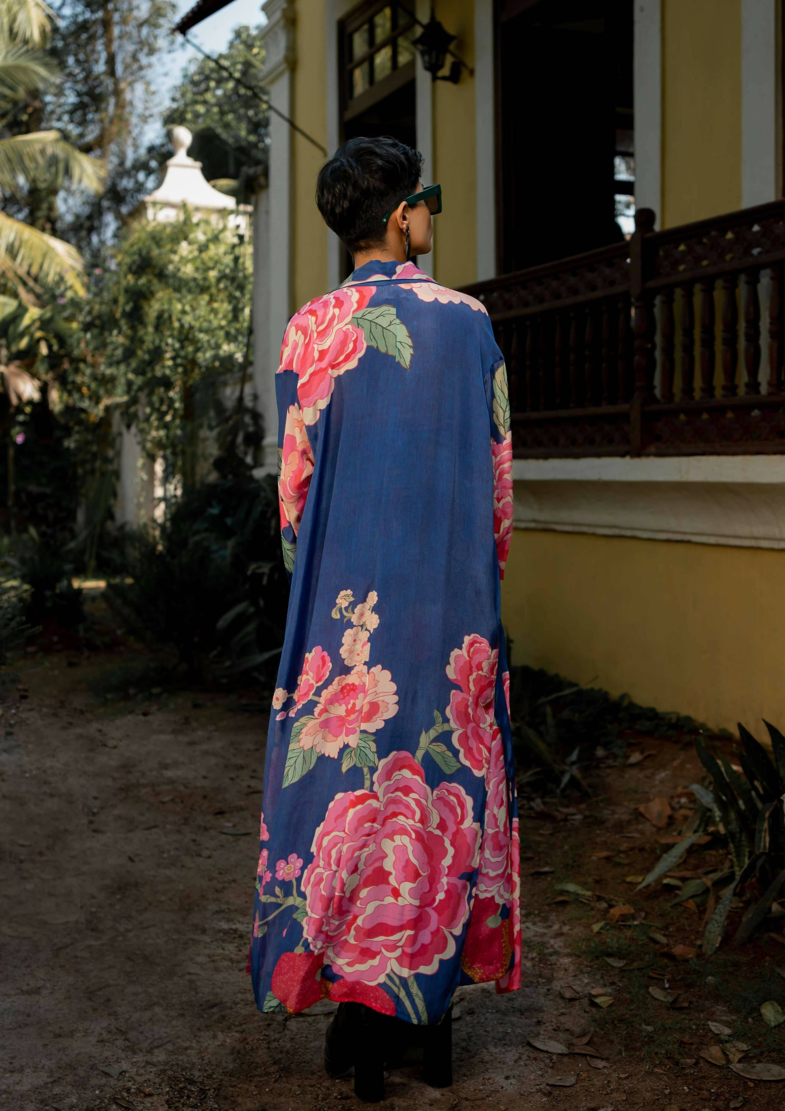 Blooming Big Floral Jacket Set