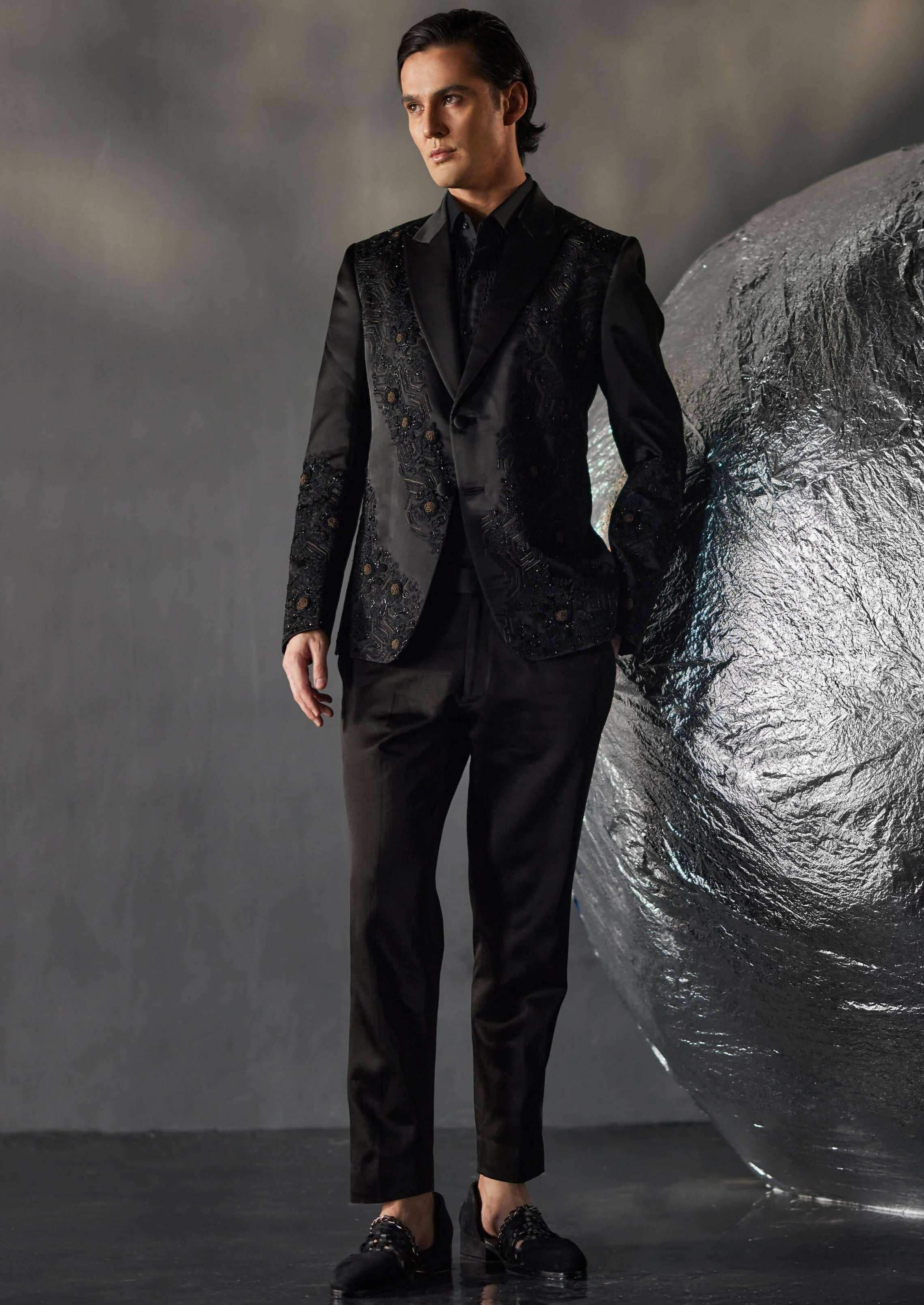 Dire Black Tuxedo Set