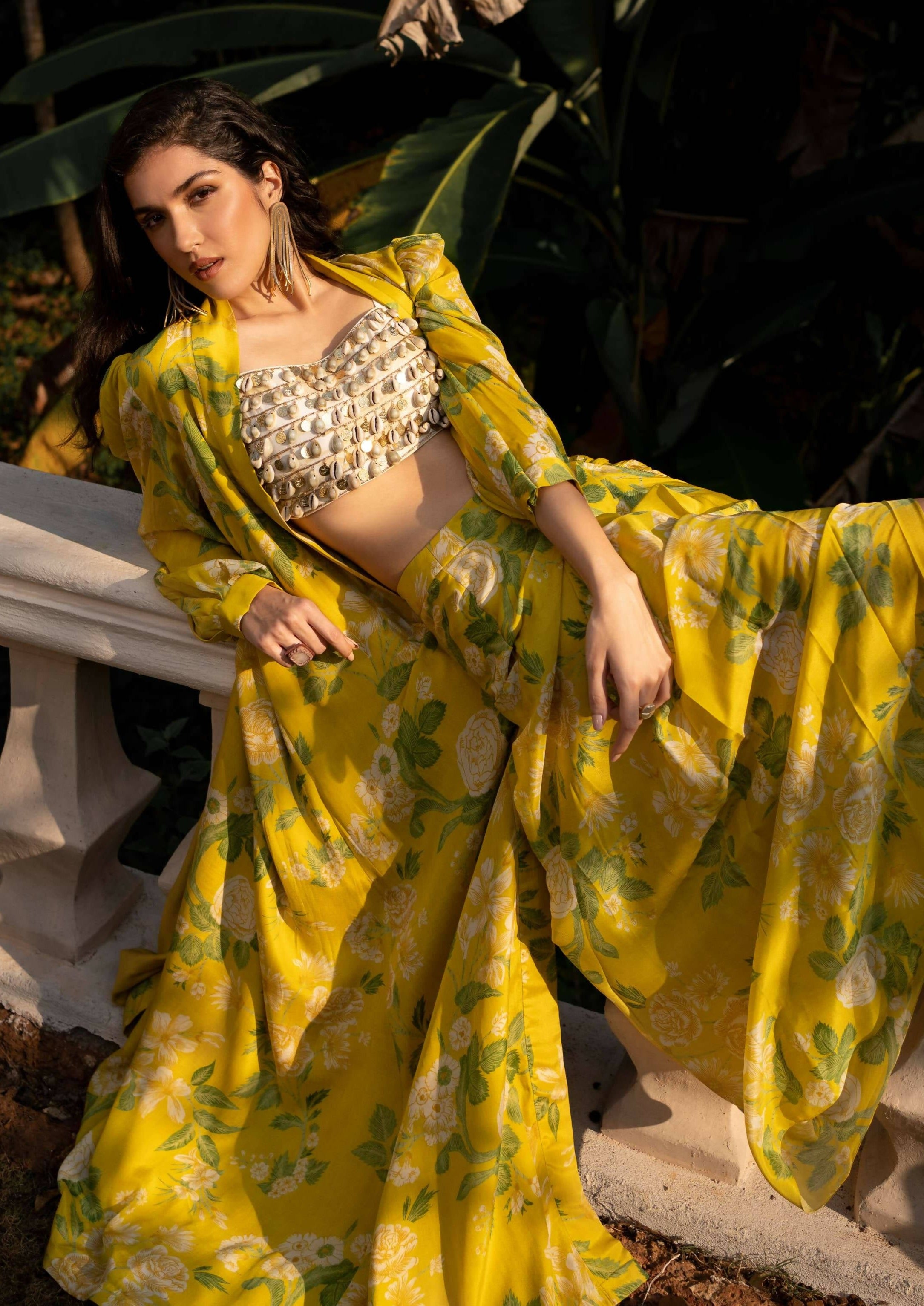 Garden of Bloom Jacket Set