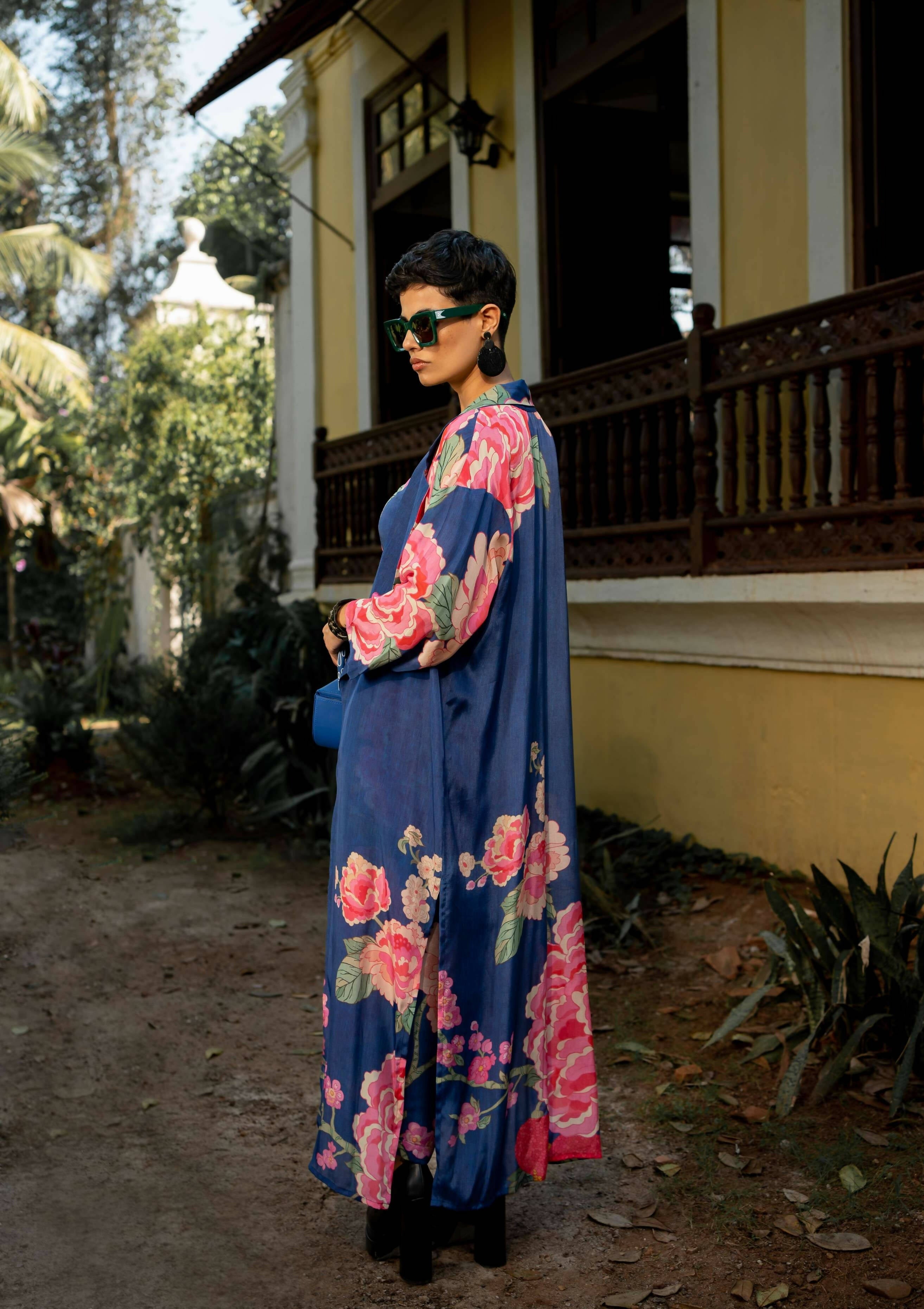 Blooming Big Floral Jacket Set