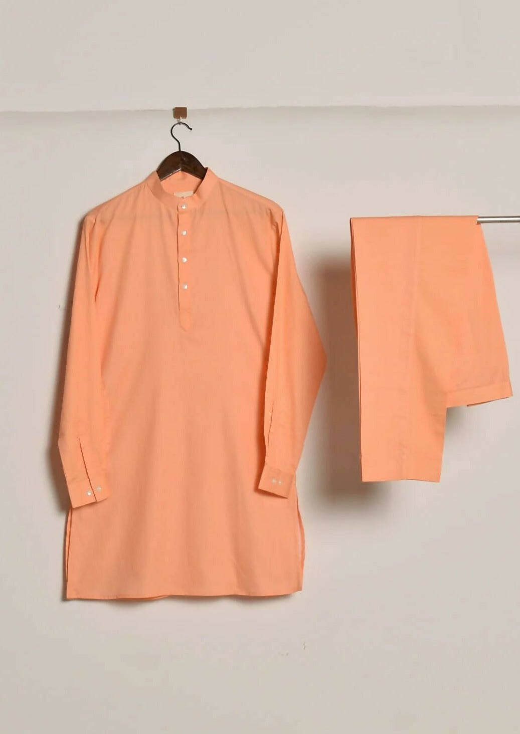 Peach Kurta Set