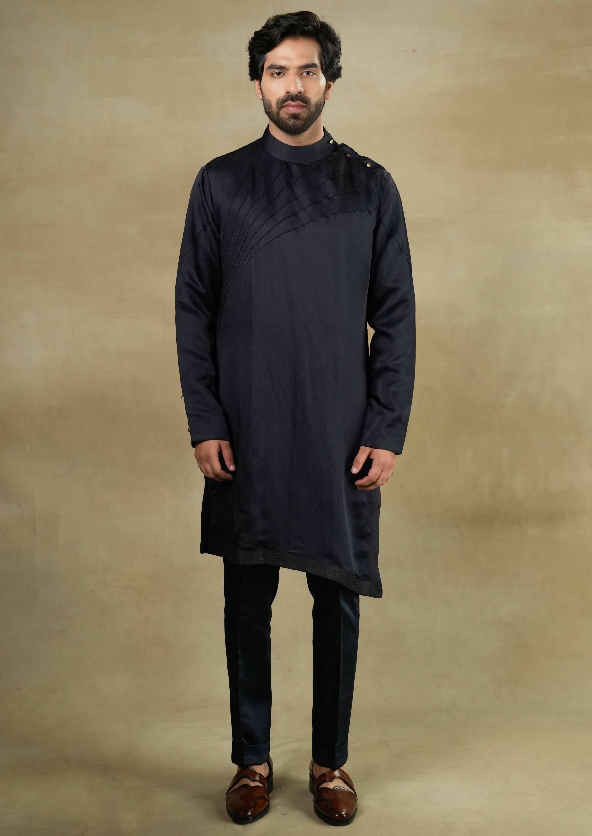 Midnight Wane Kurta Set