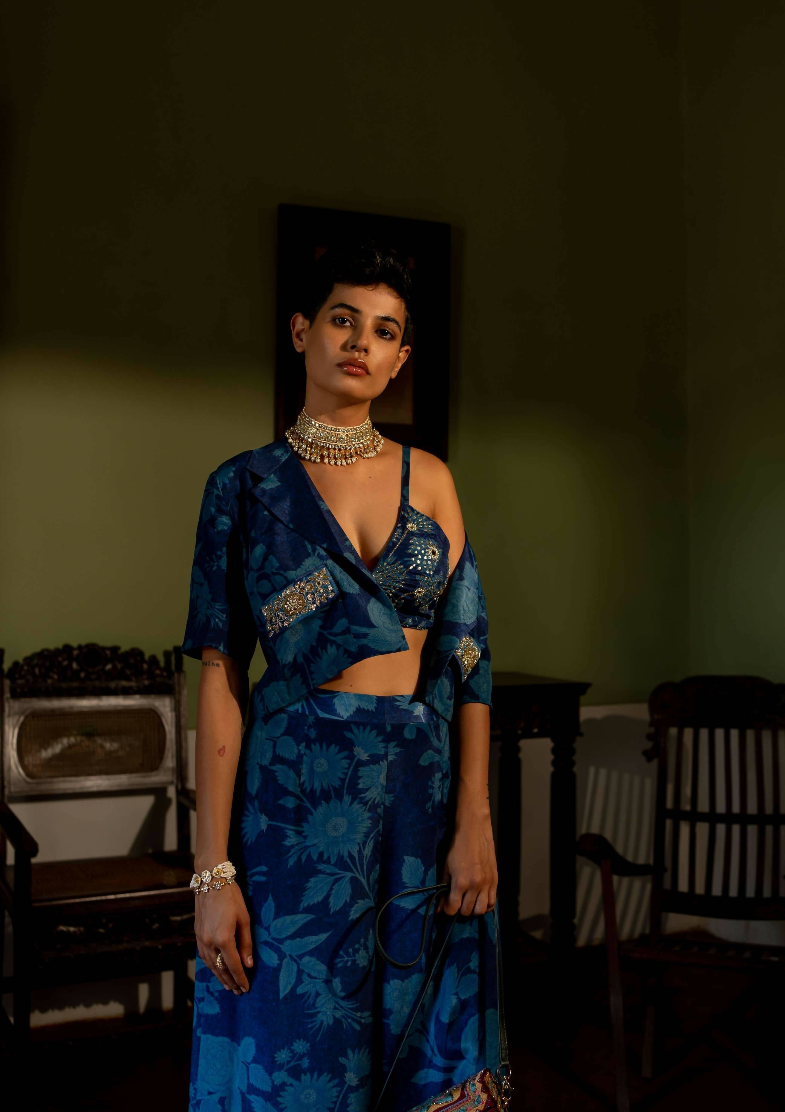 Bluebell Floral Jacket Set